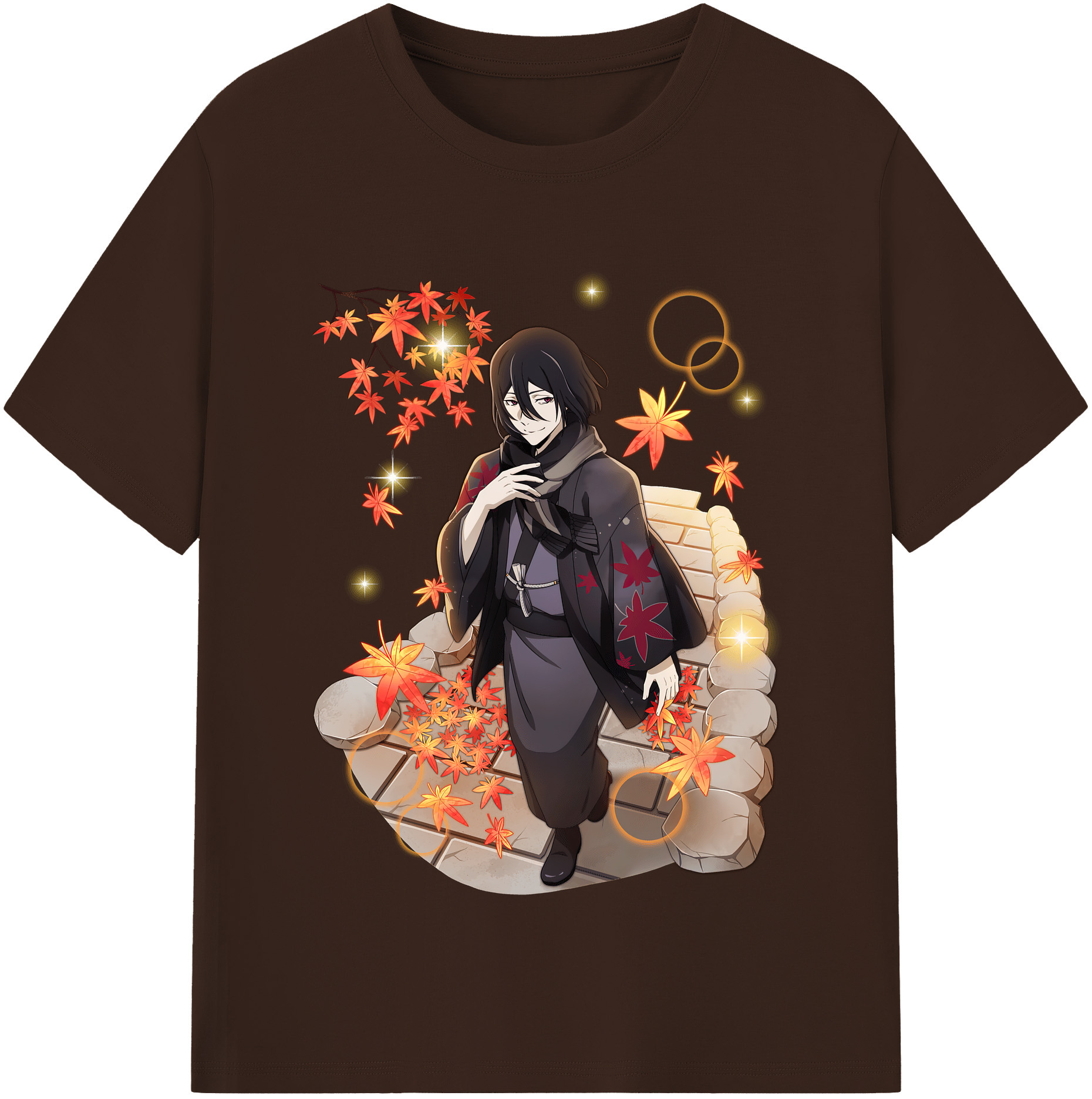 （画像用） 文豪ストレイドッグス Bungo Stray Dogs 綿100％半袖Tシャツ（フロントプリント）