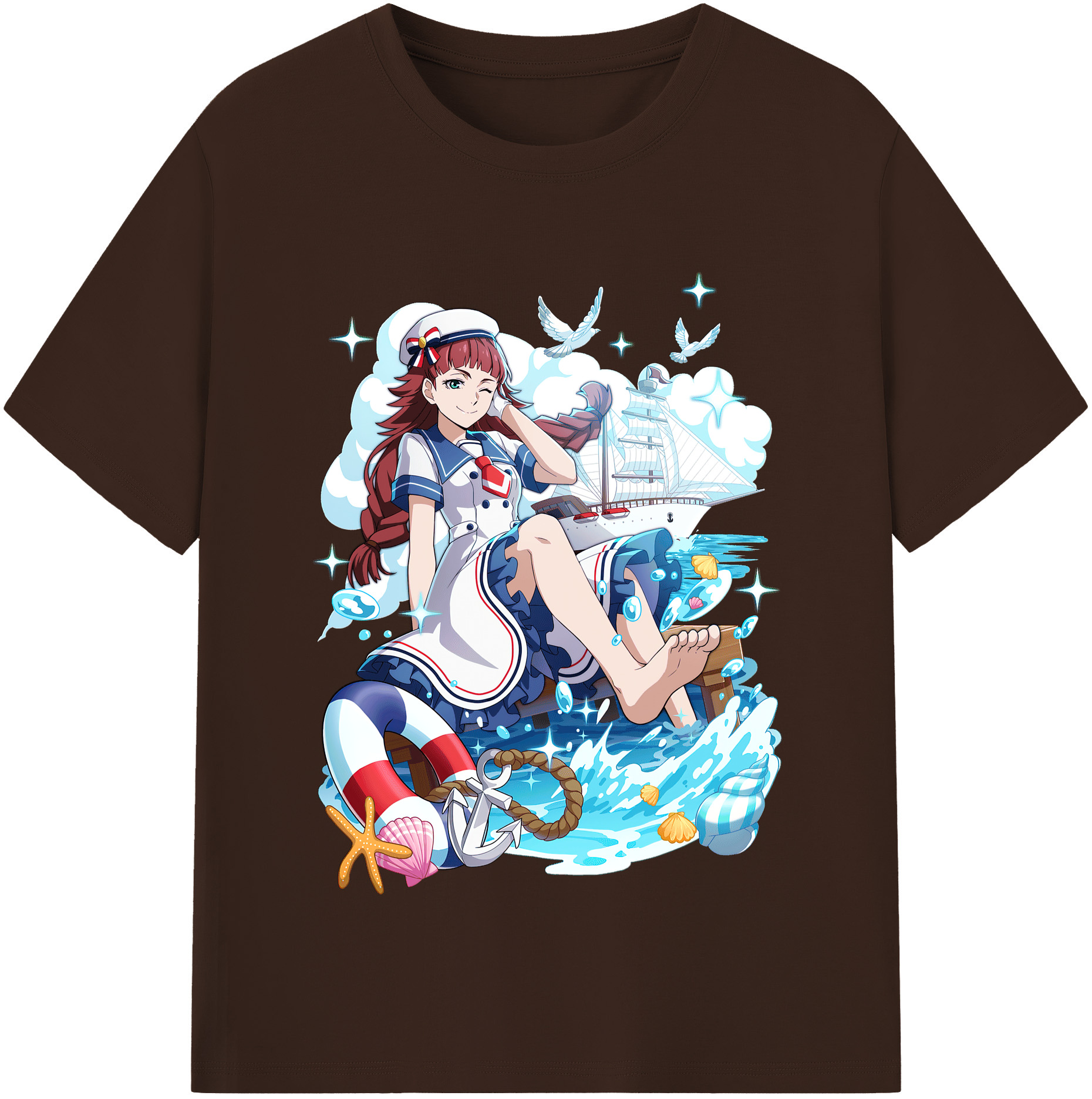 （画像用） 文豪ストレイドッグス Bungo Stray Dogs 綿100％半袖Tシャツ（フロントプリント）