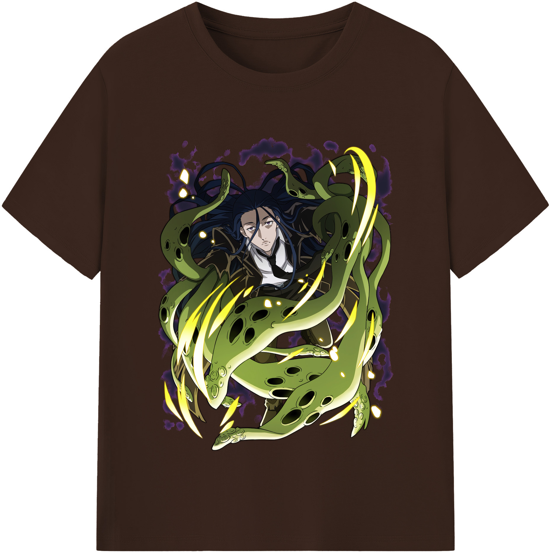 （画像用） 文豪ストレイドッグス Bungo Stray Dogs 綿100％半袖Tシャツ（フロントプリント）