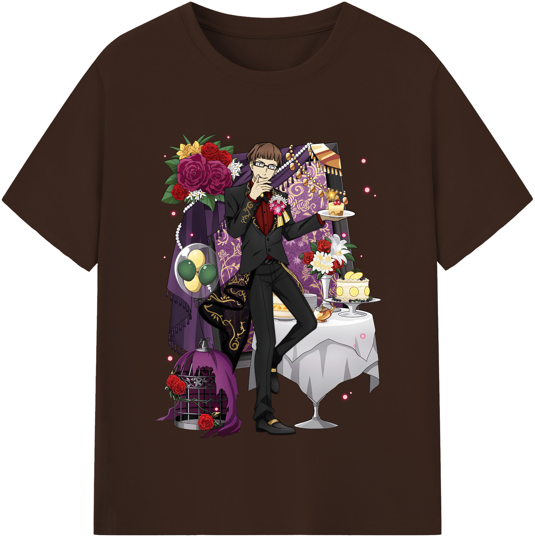（画像用） 文豪ストレイドッグス Bungo Stray Dogs 綿100％半袖Tシャツ（フロントプリント）