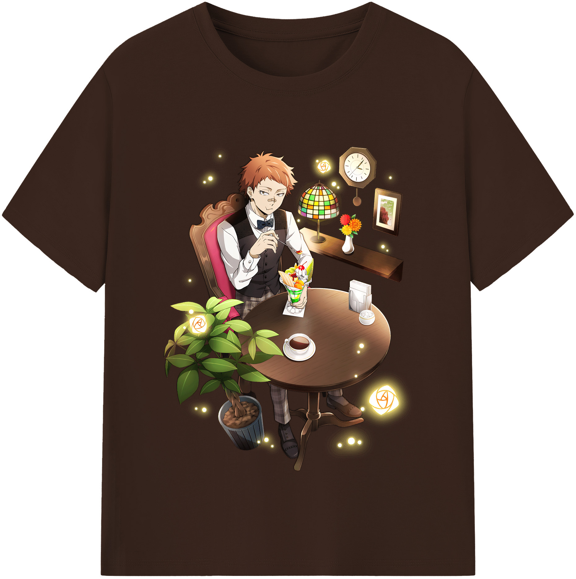 （画像用） 文豪ストレイドッグス Bungo Stray Dogs 綿100％半袖Tシャツ（フロントプリント）