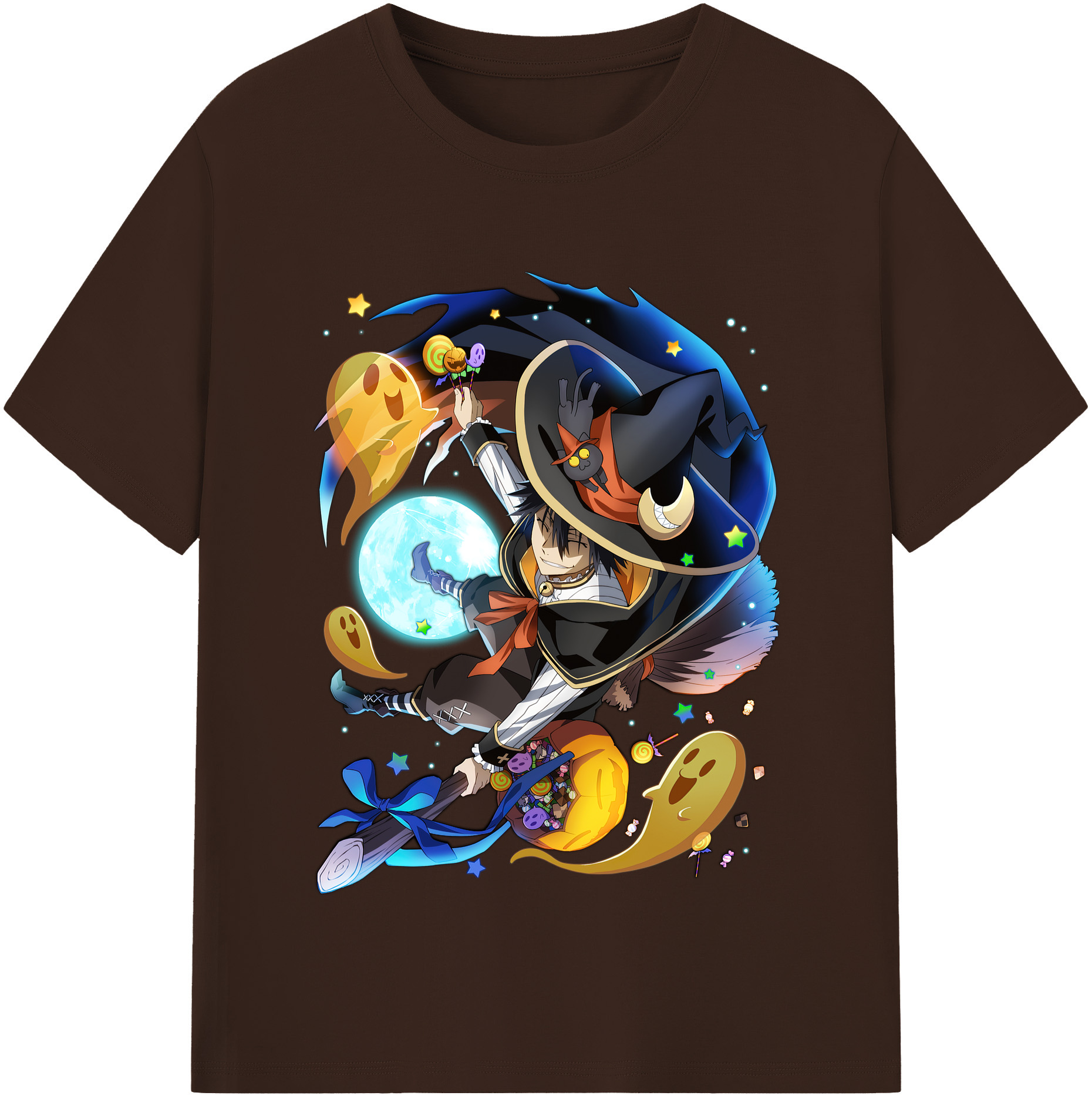 （画像用） 文豪ストレイドッグス Bungo Stray Dogs 綿100％半袖Tシャツ（フロントプリント）