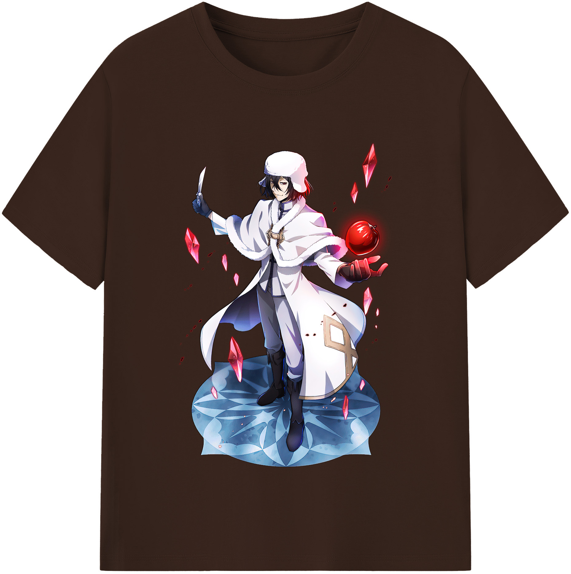 （画像用） 文豪ストレイドッグス Bungo Stray Dogs 綿100％半袖Tシャツ（フロントプリント）