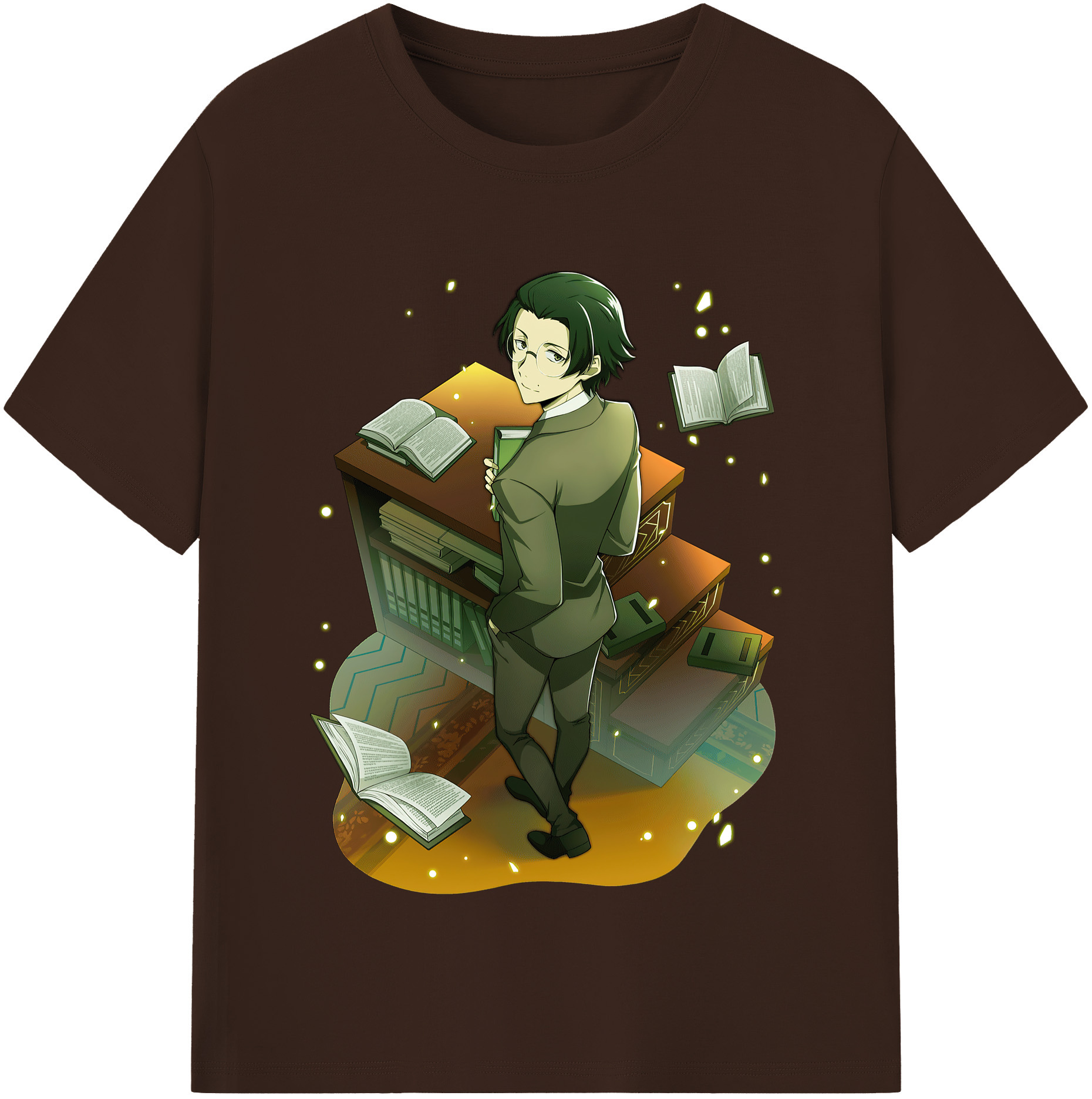 （画像用） 文豪ストレイドッグス Bungo Stray Dogs 綿100％半袖Tシャツ（フロントプリント）