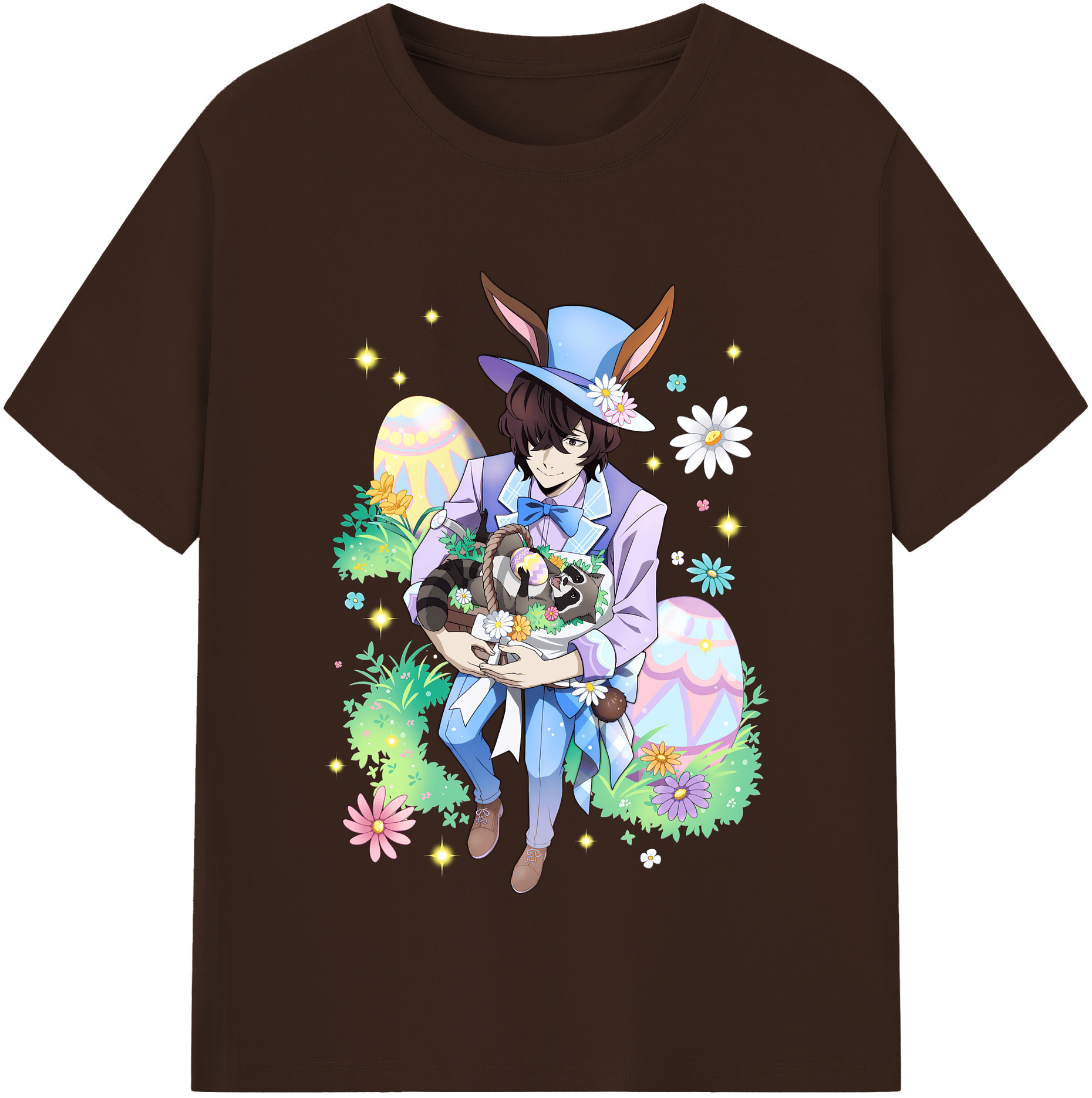 （画像用） 文豪ストレイドッグス Bungo Stray Dogs 綿100％半袖Tシャツ（フロントプリント）