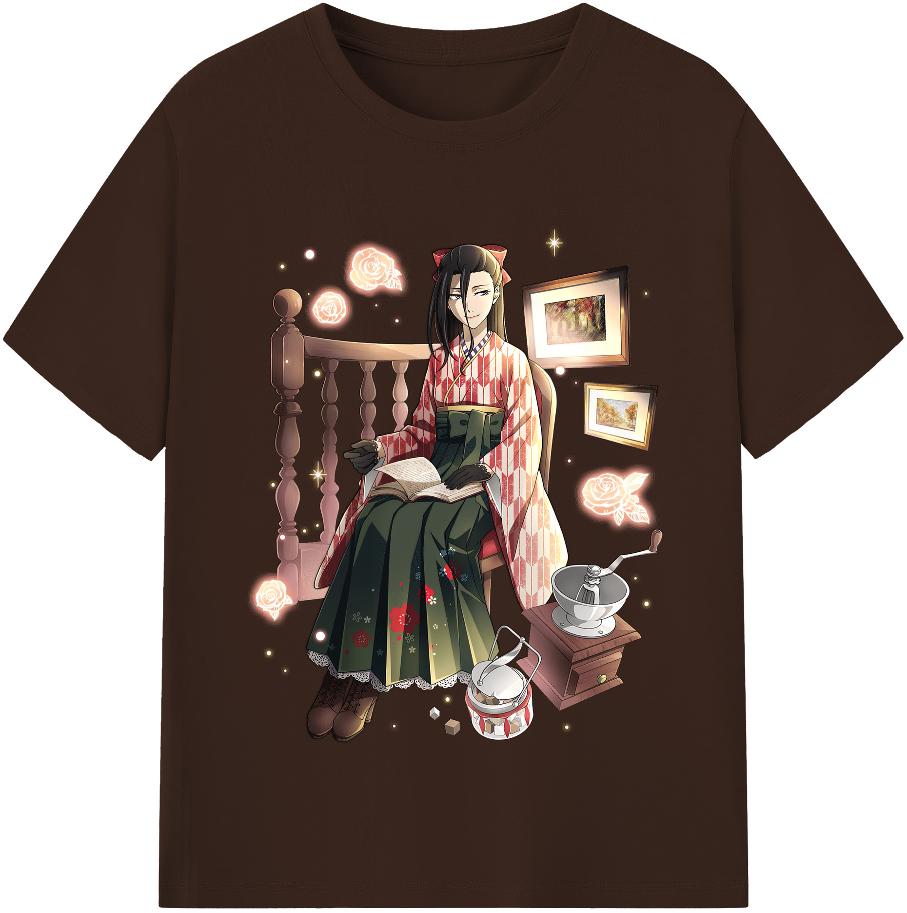 （画像用） 文豪ストレイドッグス Bungo Stray Dogs 綿100％半袖Tシャツ（フロントプリント）