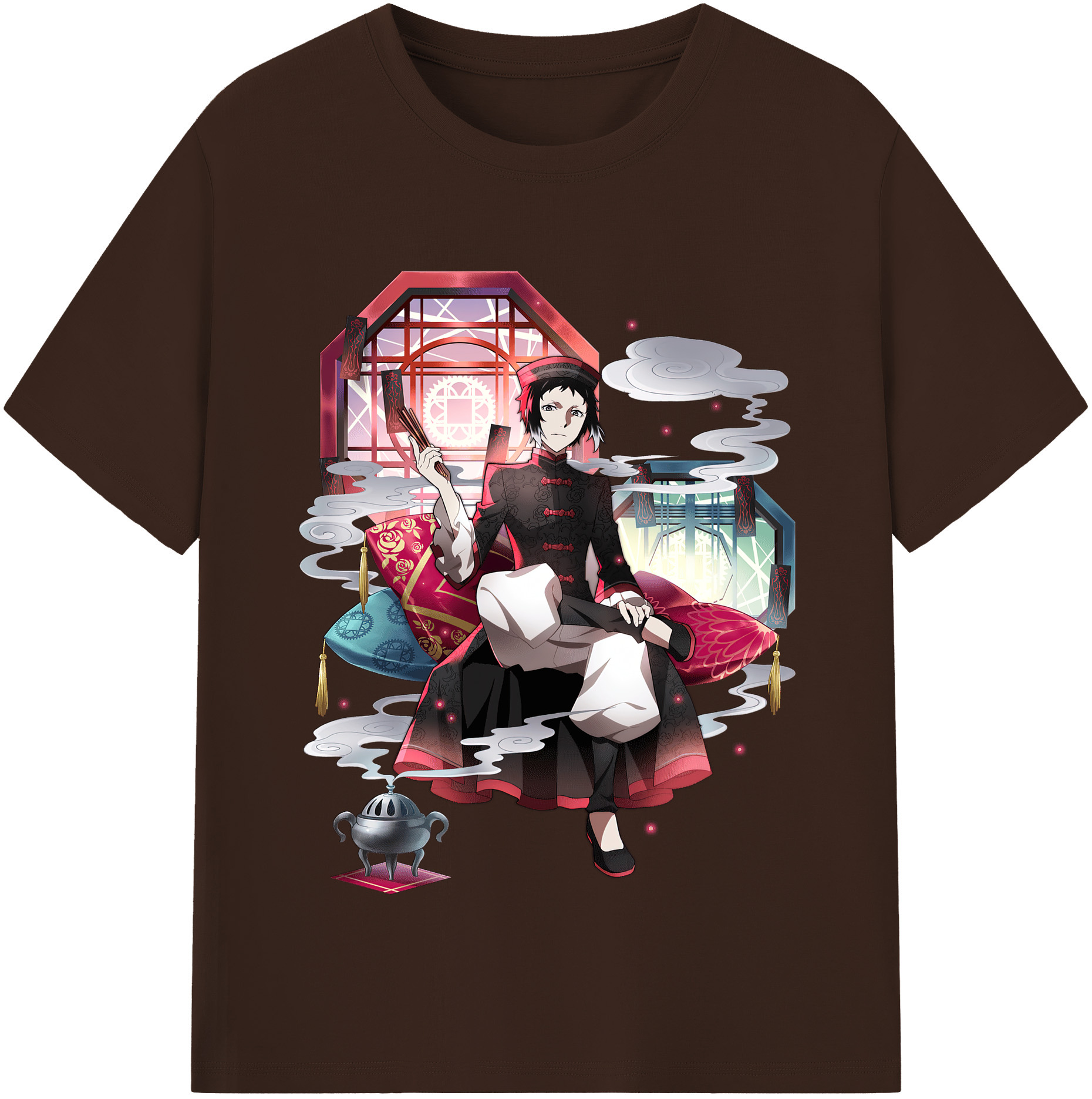 （画像用） 文豪ストレイドッグス Bungo Stray Dogs 綿100％半袖Tシャツ（フロントプリント）