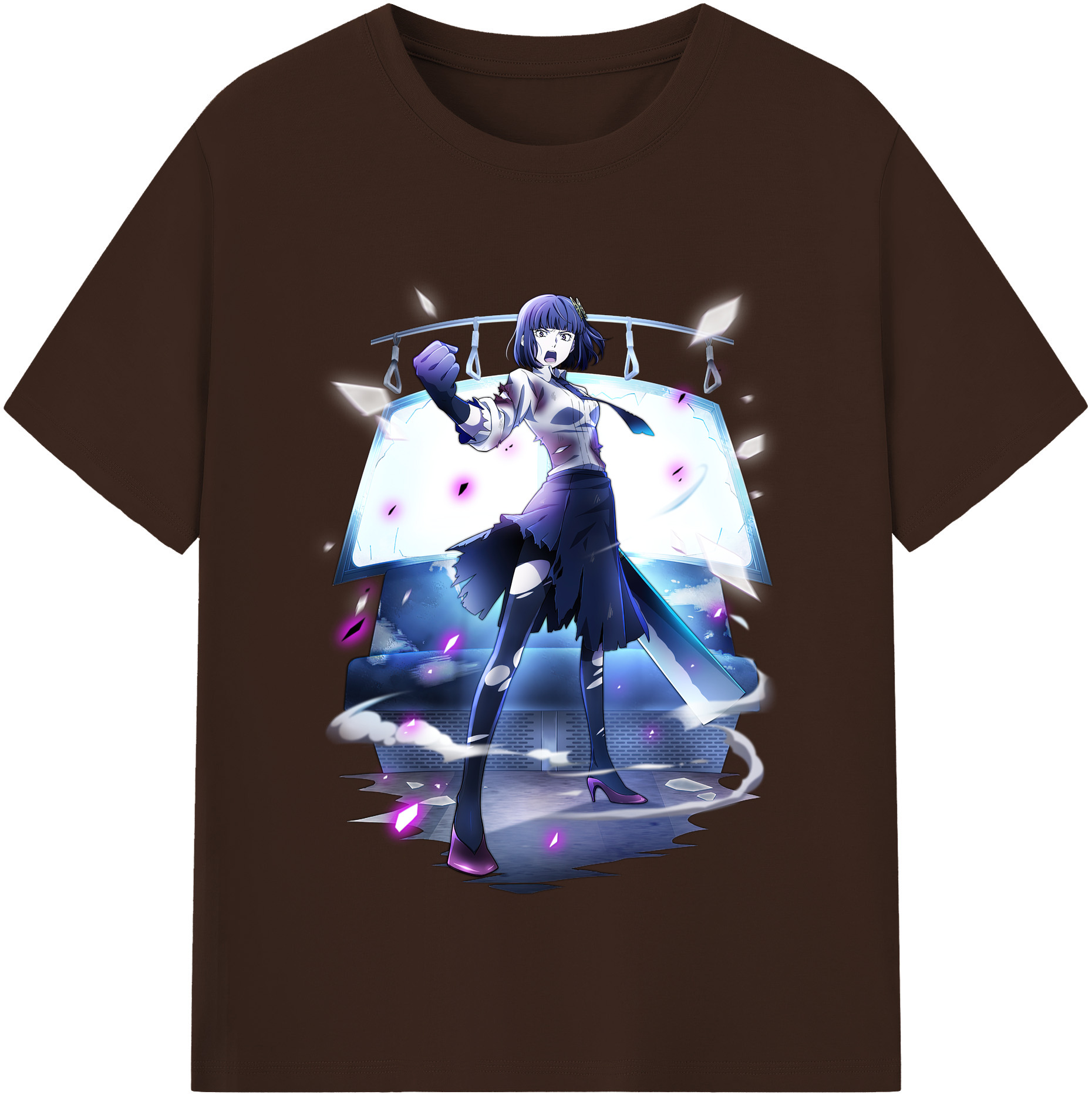 （画像用） 文豪ストレイドッグス Bungo Stray Dogs 綿100％半袖Tシャツ（フロントプリント）