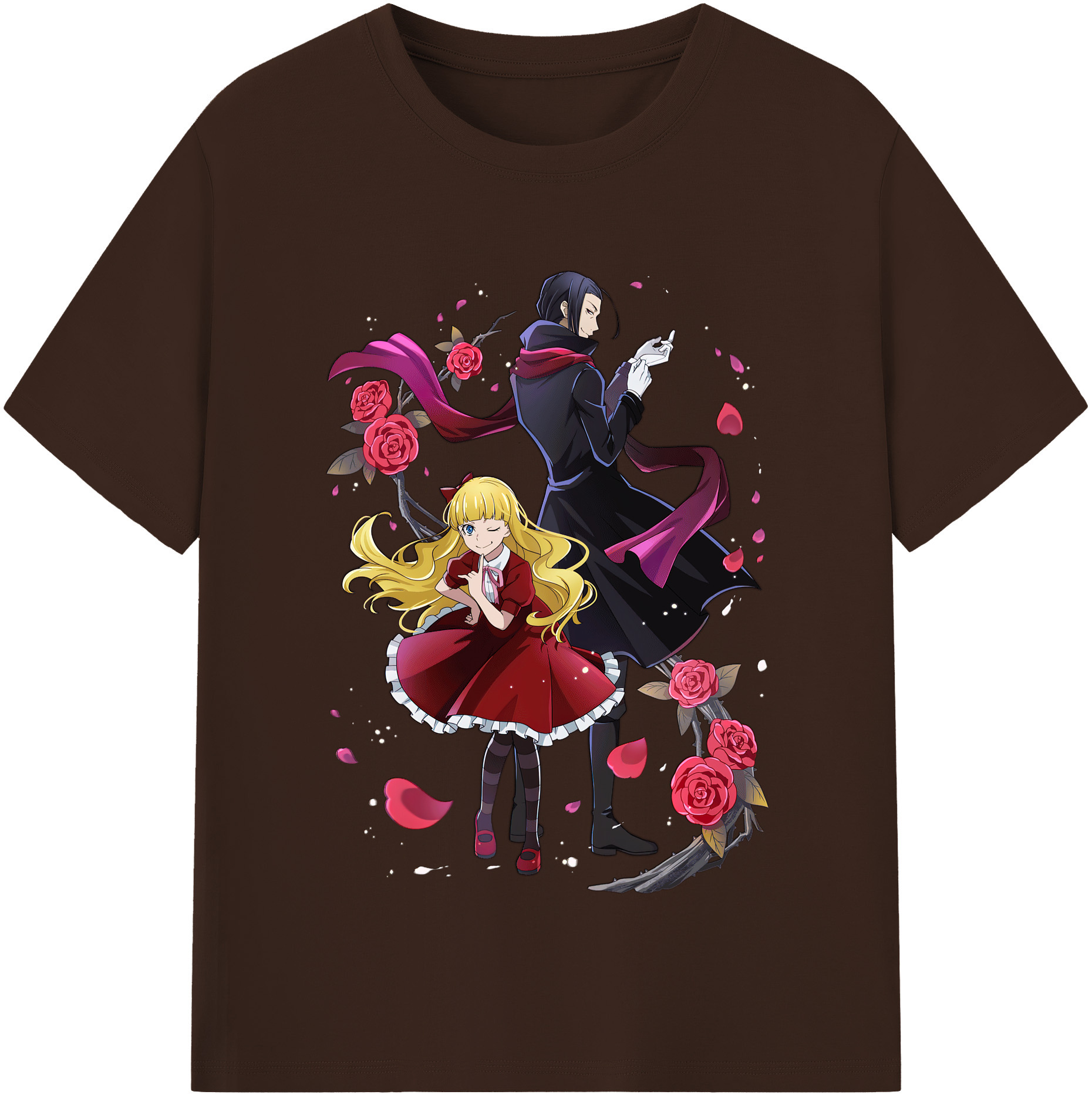 （画像用） 文豪ストレイドッグス Bungo Stray Dogs 綿100％半袖Tシャツ（フロントプリント）