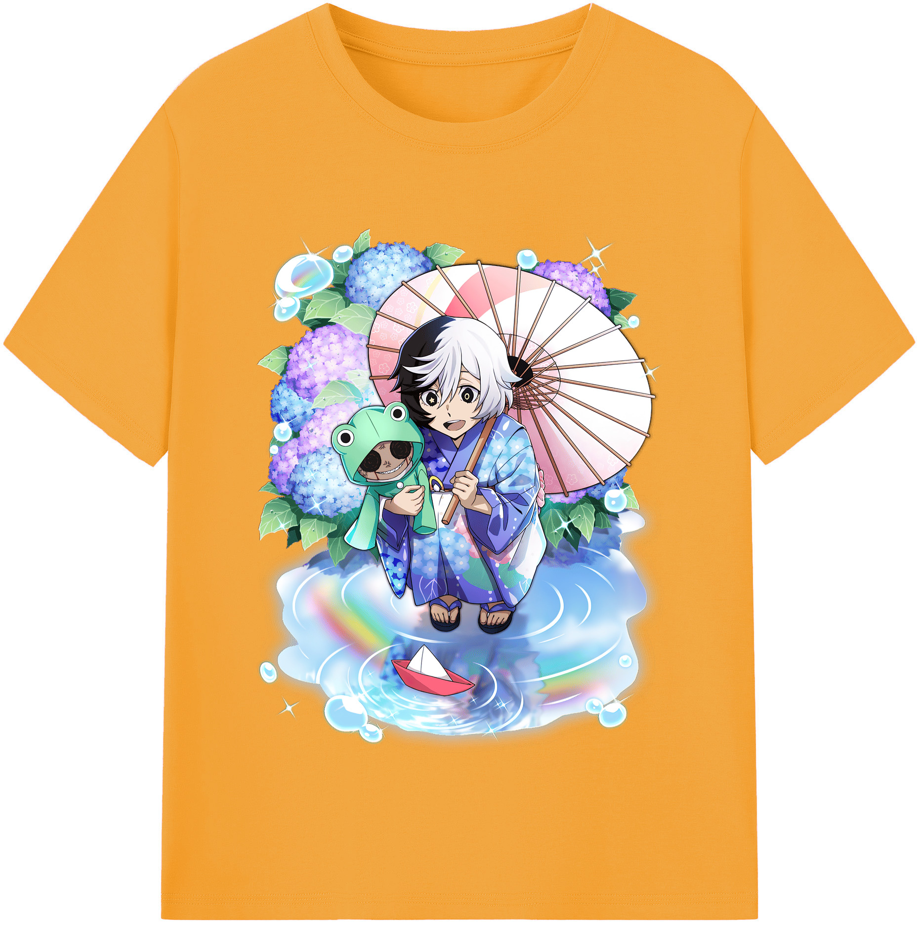 （画像用） 文豪ストレイドッグス Bungo Stray Dogs 綿100％半袖Tシャツ（フロントプリント）