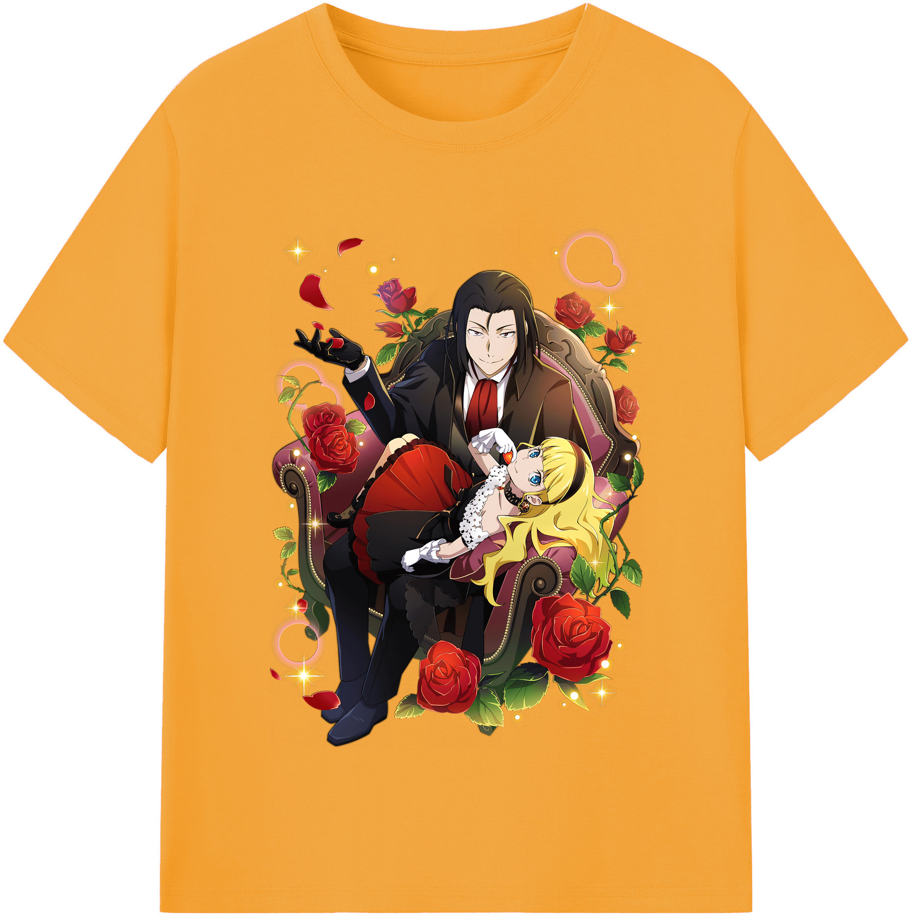 （画像用） 文豪ストレイドッグス Bungo Stray Dogs 綿100％半袖Tシャツ（フロントプリント）