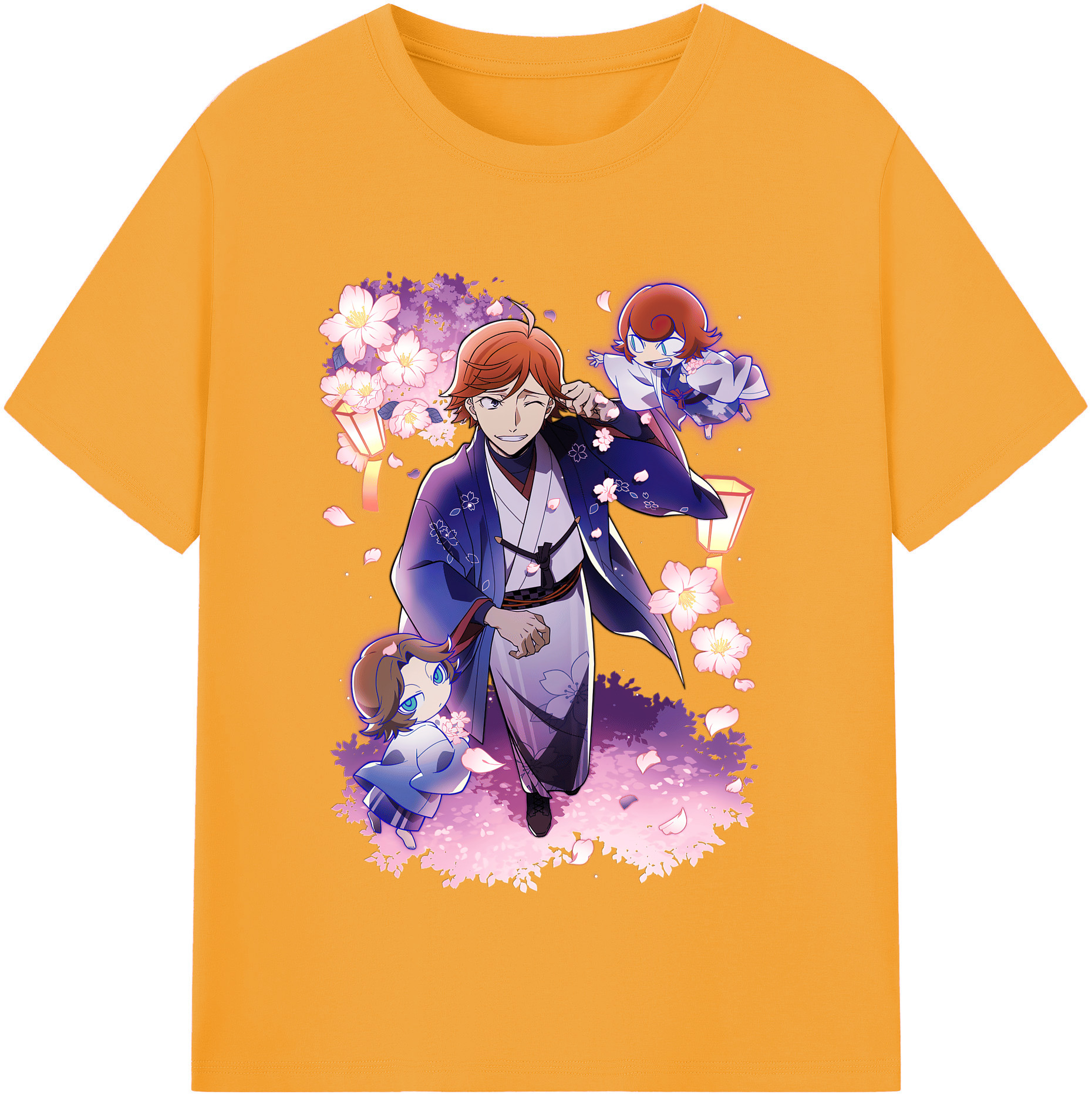 （画像用） 文豪ストレイドッグス Bungo Stray Dogs 綿100％半袖Tシャツ（フロントプリント）