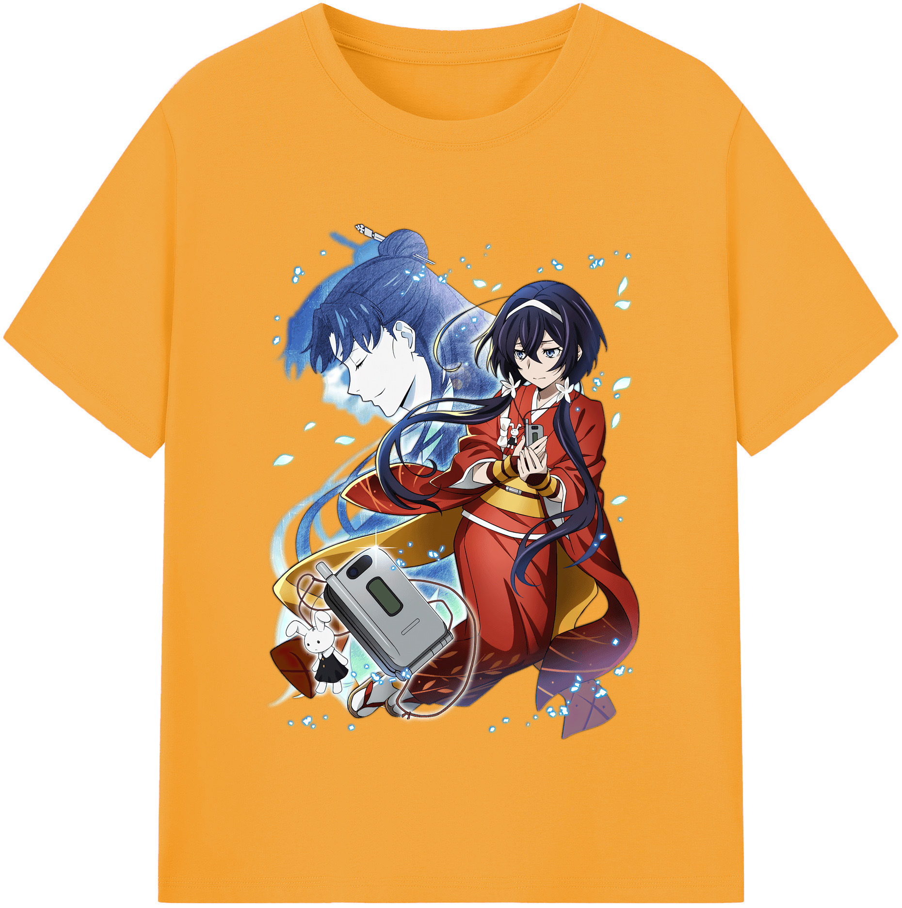 （画像用） 文豪ストレイドッグス Bungo Stray Dogs 綿100％半袖Tシャツ（フロントプリント）