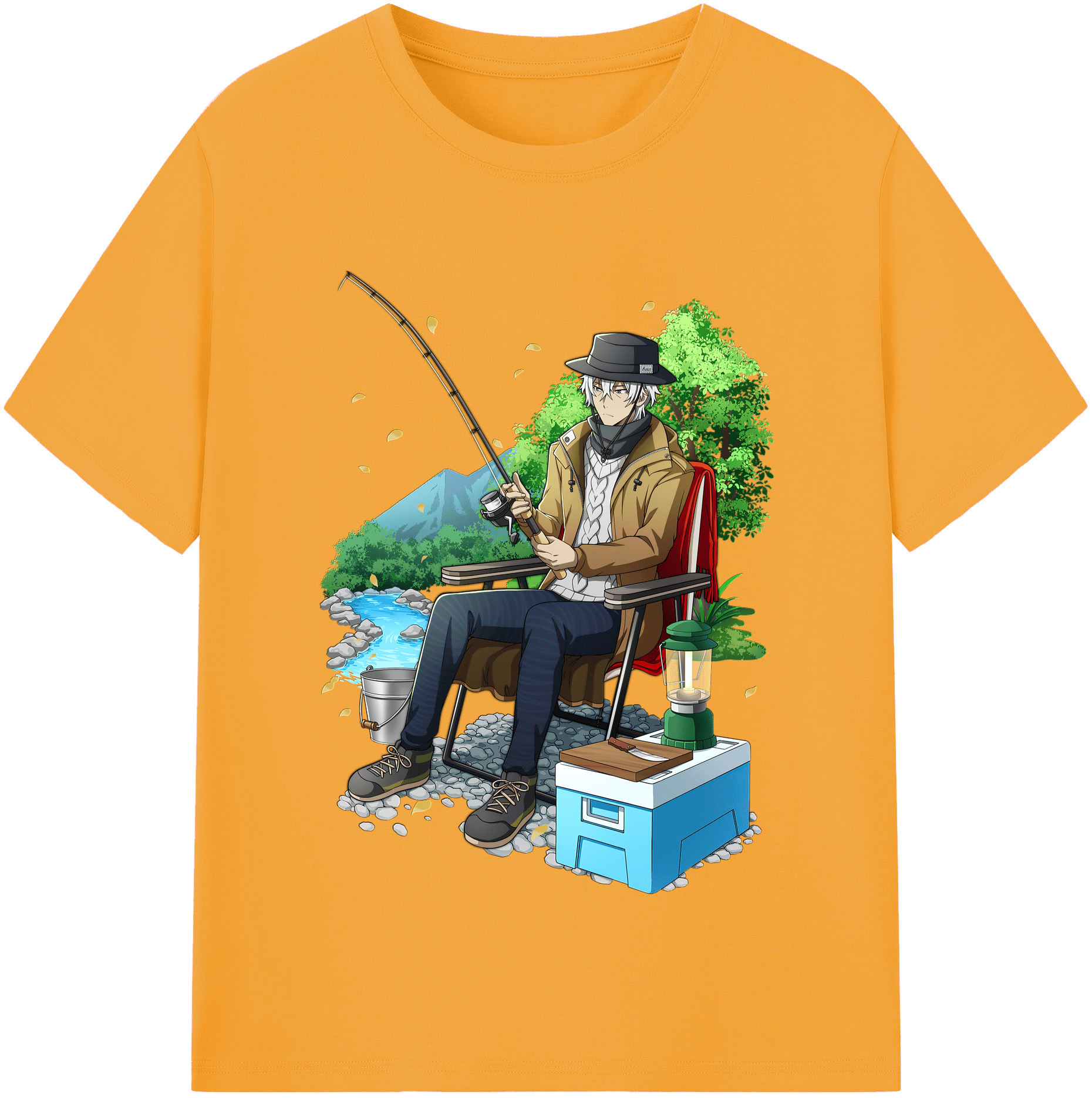 （画像用） 文豪ストレイドッグス Bungo Stray Dogs 綿100％半袖Tシャツ（フロントプリント）