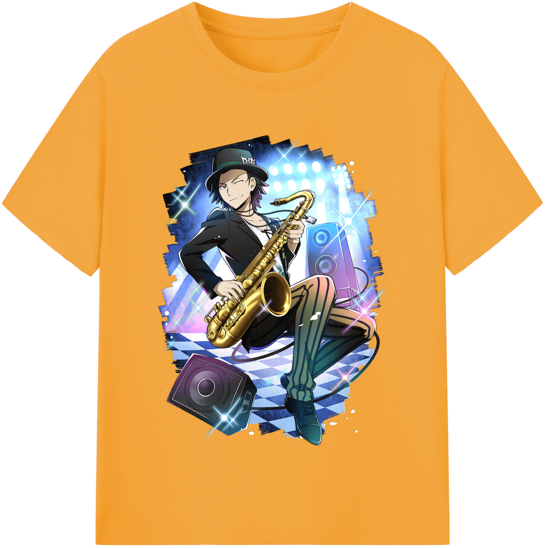 （画像用） 文豪ストレイドッグス Bungo Stray Dogs 綿100％半袖Tシャツ（フロントプリント）
