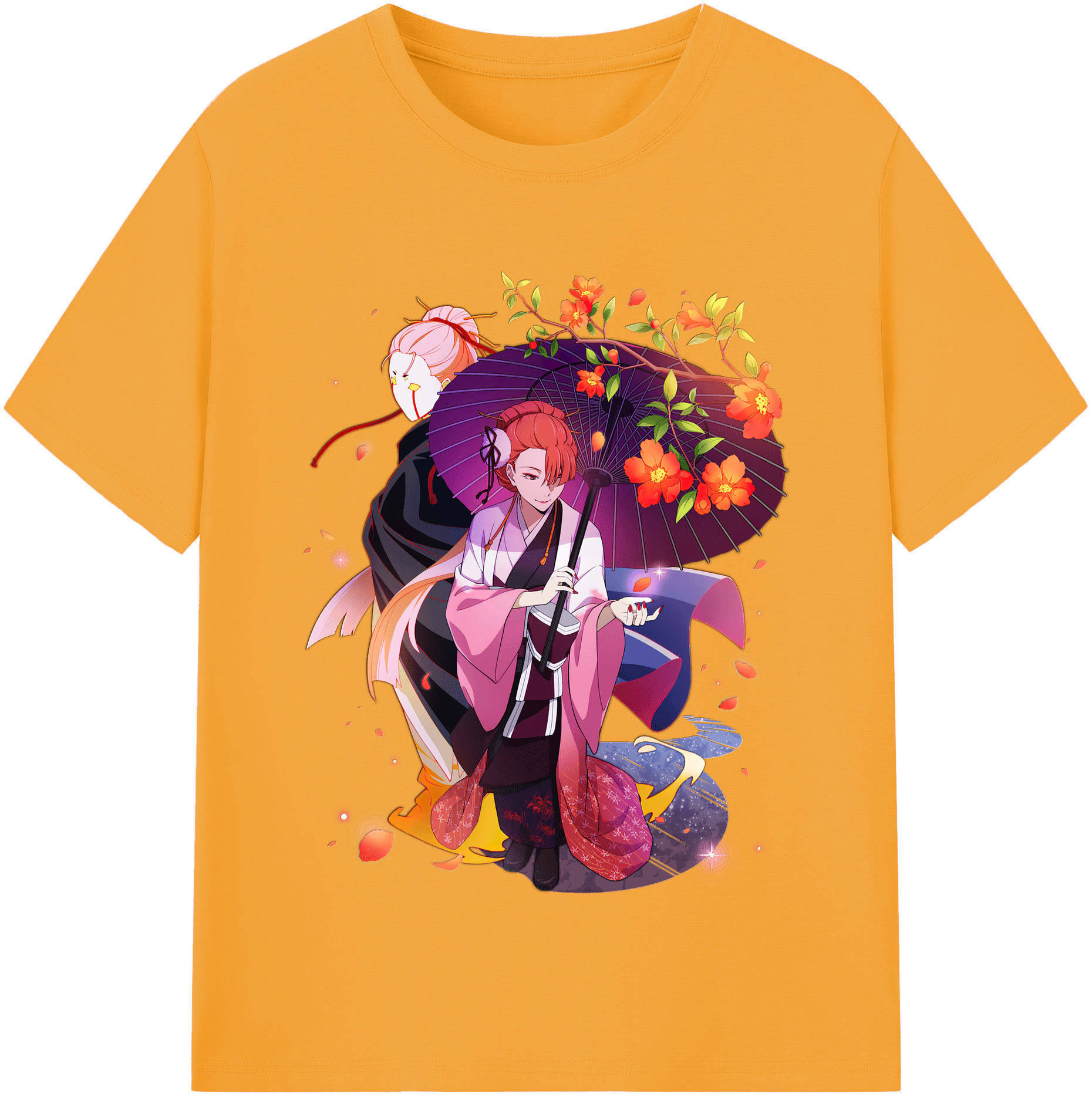 （画像用） 文豪ストレイドッグス Bungo Stray Dogs 綿100％半袖Tシャツ（フロントプリント）