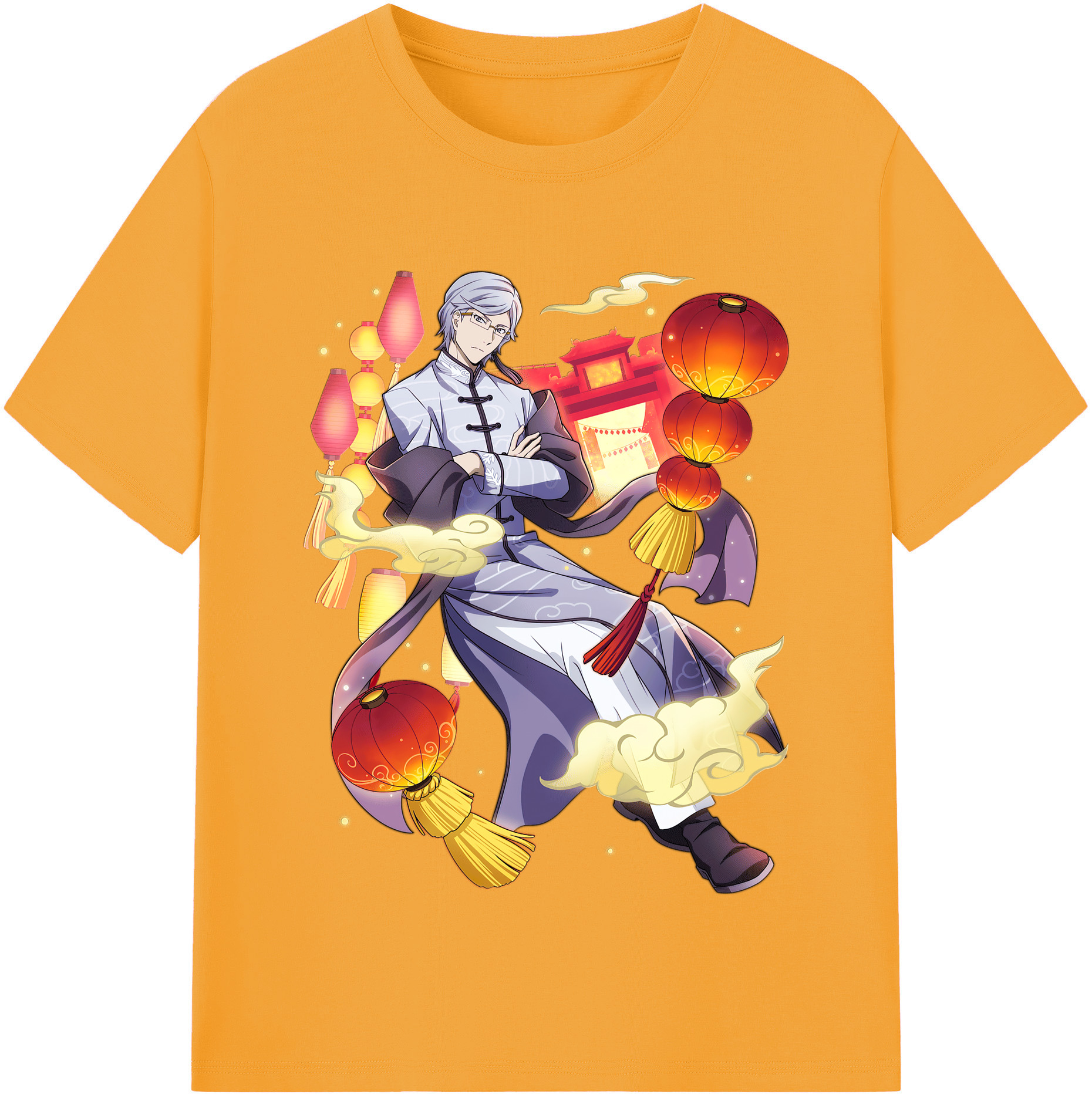 （画像用） 文豪ストレイドッグス Bungo Stray Dogs 綿100％半袖Tシャツ（フロントプリント）