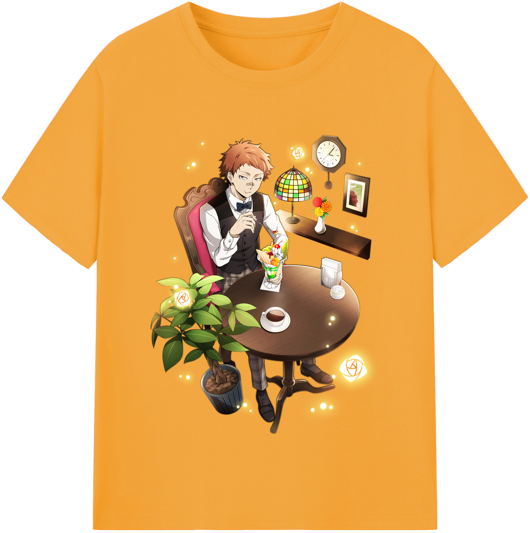 （画像用） 文豪ストレイドッグス Bungo Stray Dogs 綿100％半袖Tシャツ（フロントプリント）