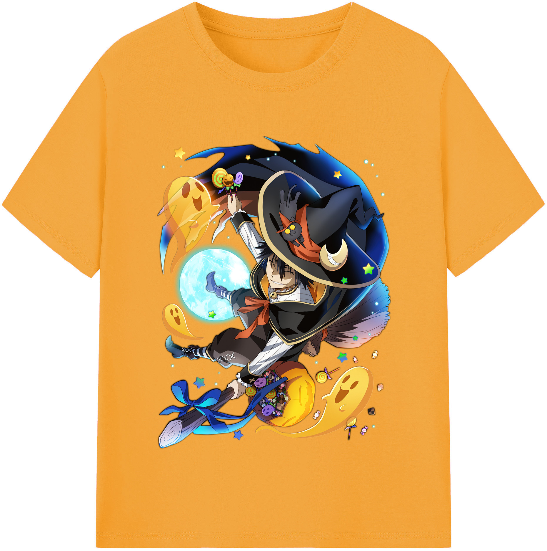（画像用） 文豪ストレイドッグス Bungo Stray Dogs 綿100％半袖Tシャツ（フロントプリント）