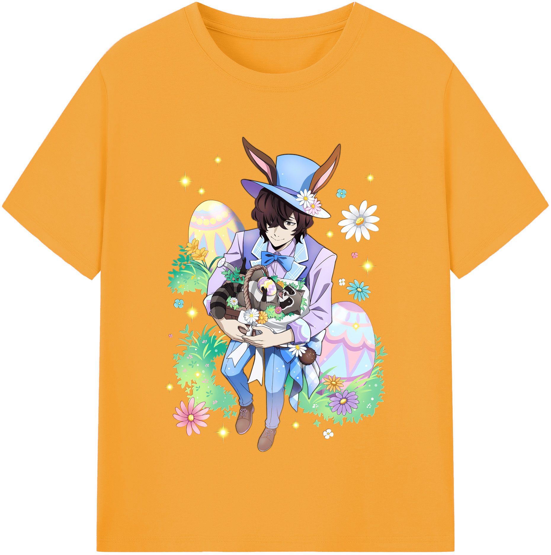 （画像用） 文豪ストレイドッグス Bungo Stray Dogs 綿100％半袖Tシャツ（フロントプリント）