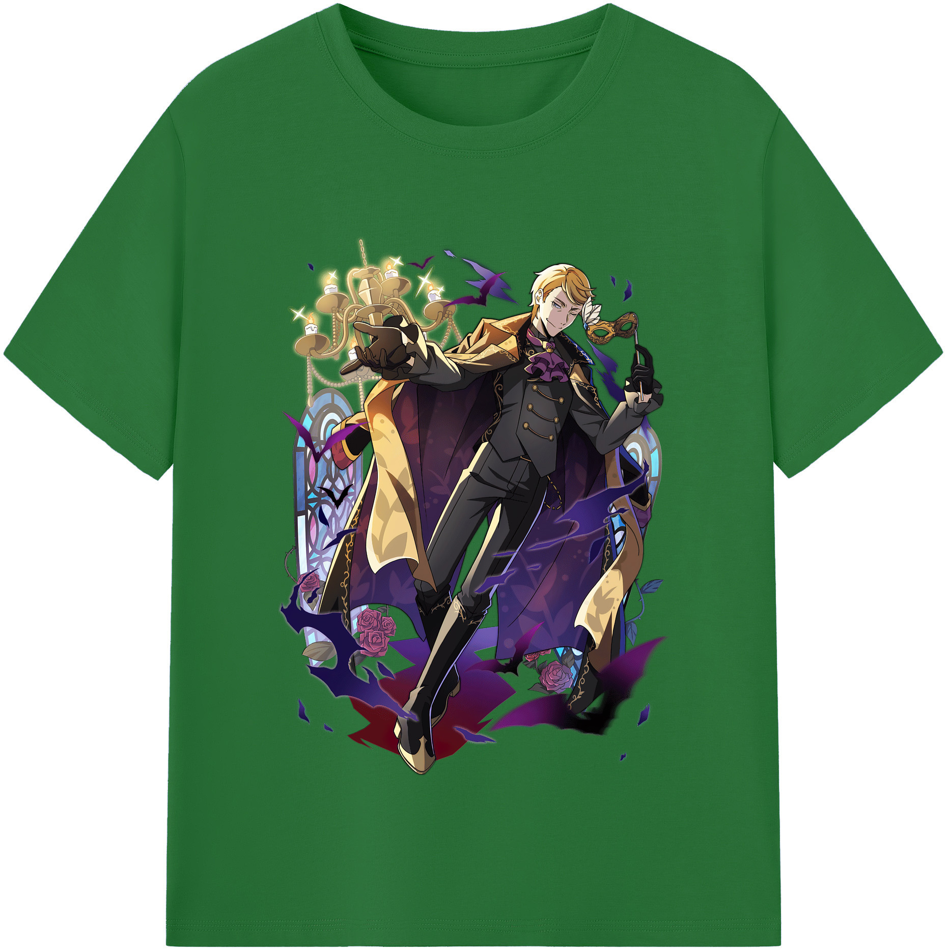 （画像用） 文豪ストレイドッグス Bungo Stray Dogs 綿100％半袖Tシャツ（フロントプリント）