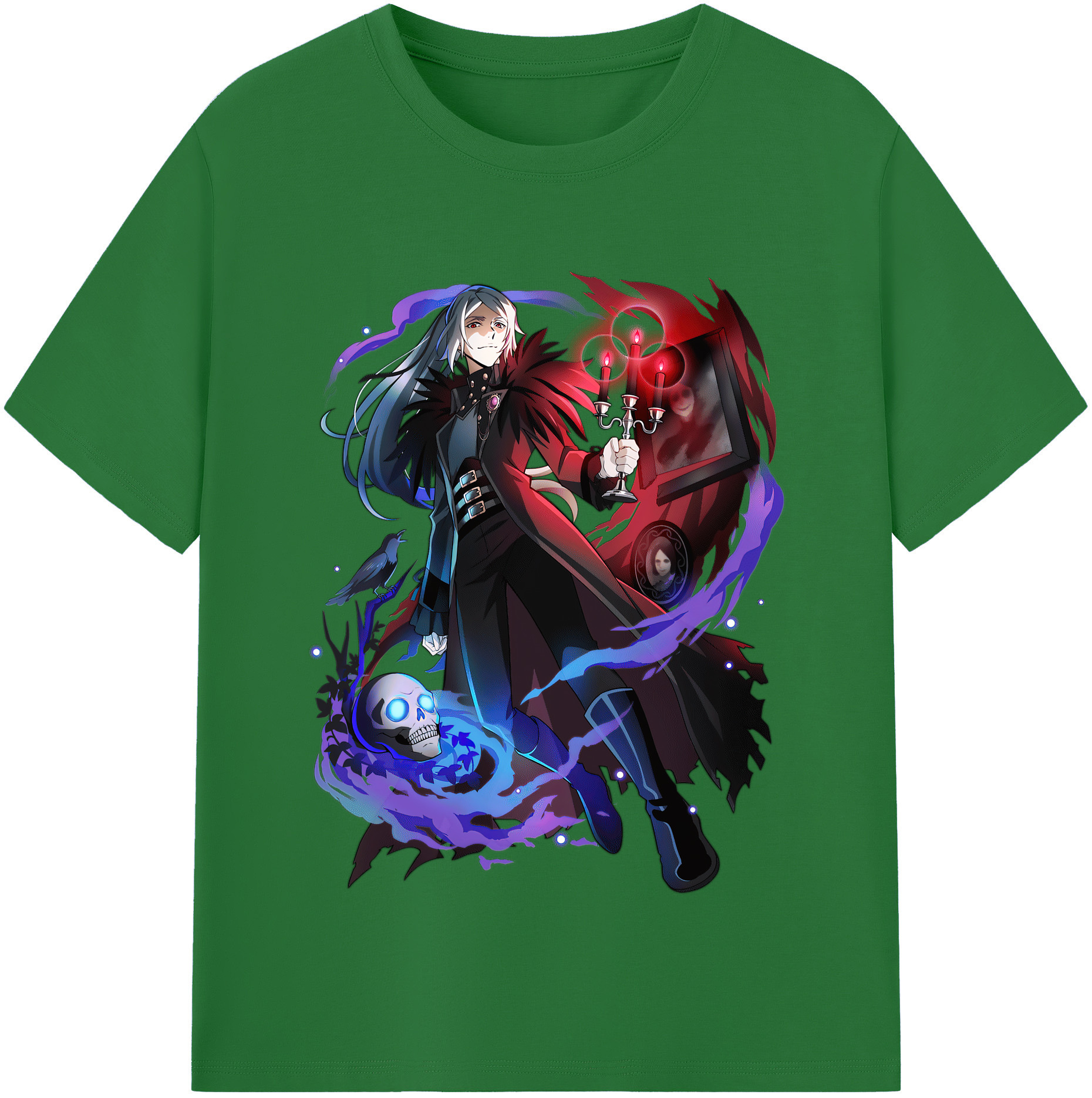 （画像用） 文豪ストレイドッグス Bungo Stray Dogs 綿100％半袖Tシャツ（フロントプリント）