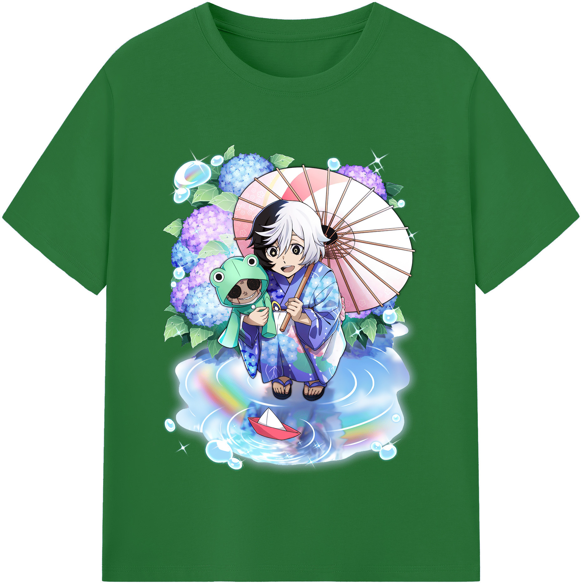 （画像用） 文豪ストレイドッグス Bungo Stray Dogs 綿100％半袖Tシャツ（フロントプリント）