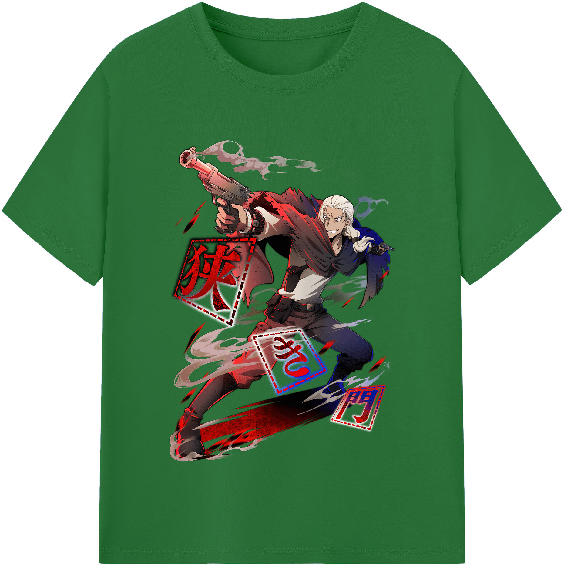 （画像用） 文豪ストレイドッグス Bungo Stray Dogs 綿100％半袖Tシャツ（フロントプリント）