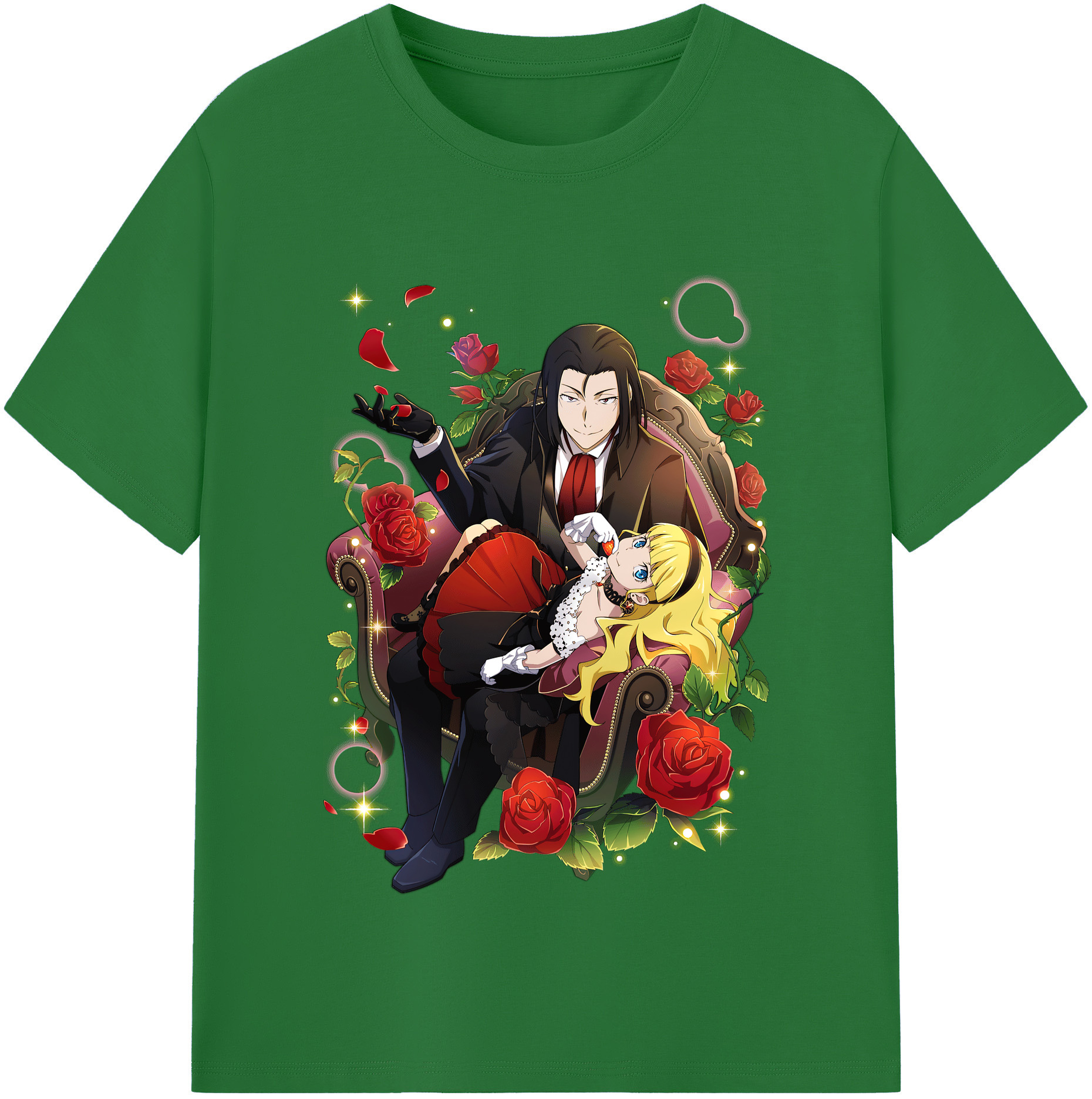 （画像用） 文豪ストレイドッグス Bungo Stray Dogs 綿100％半袖Tシャツ（フロントプリント）