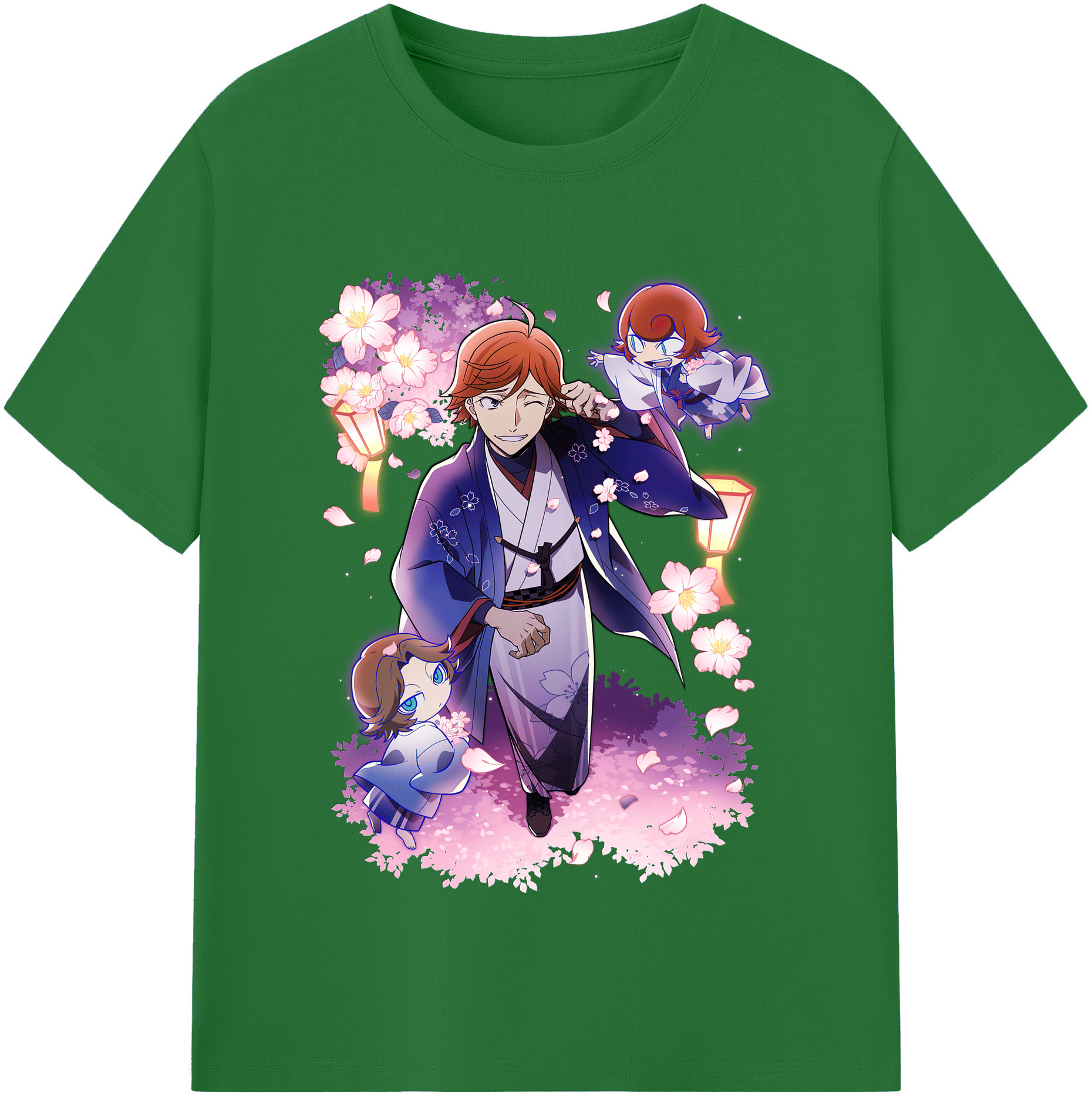 （画像用） 文豪ストレイドッグス Bungo Stray Dogs 綿100％半袖Tシャツ（フロントプリント）