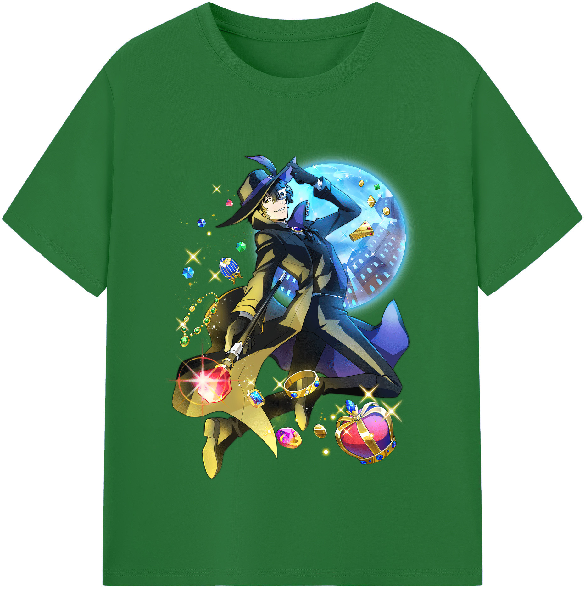 （画像用） 文豪ストレイドッグス Bungo Stray Dogs 綿100％半袖Tシャツ（フロントプリント）