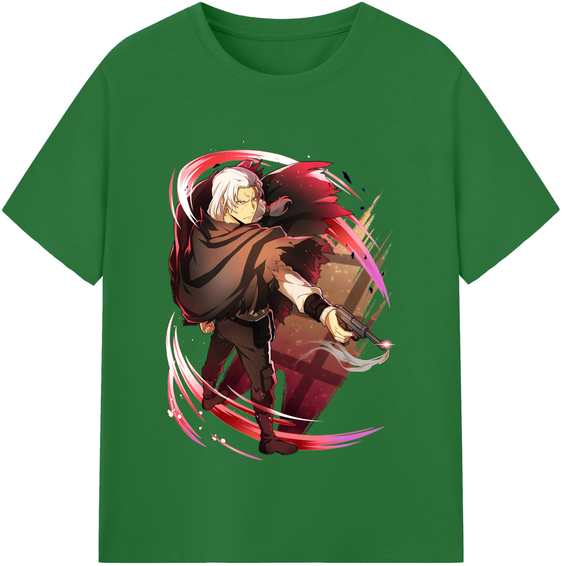 （画像用） 文豪ストレイドッグス Bungo Stray Dogs 綿100％半袖Tシャツ（フロントプリント）