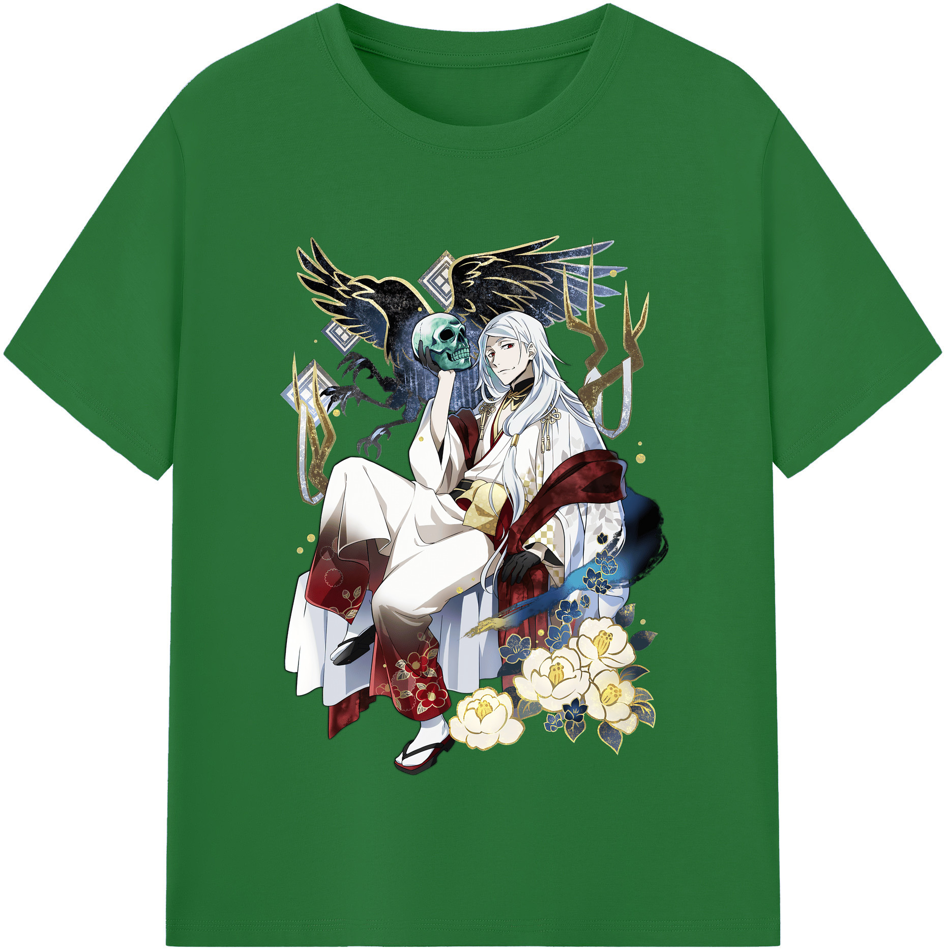 （画像用） 文豪ストレイドッグス Bungo Stray Dogs 綿100％半袖Tシャツ（フロントプリント）