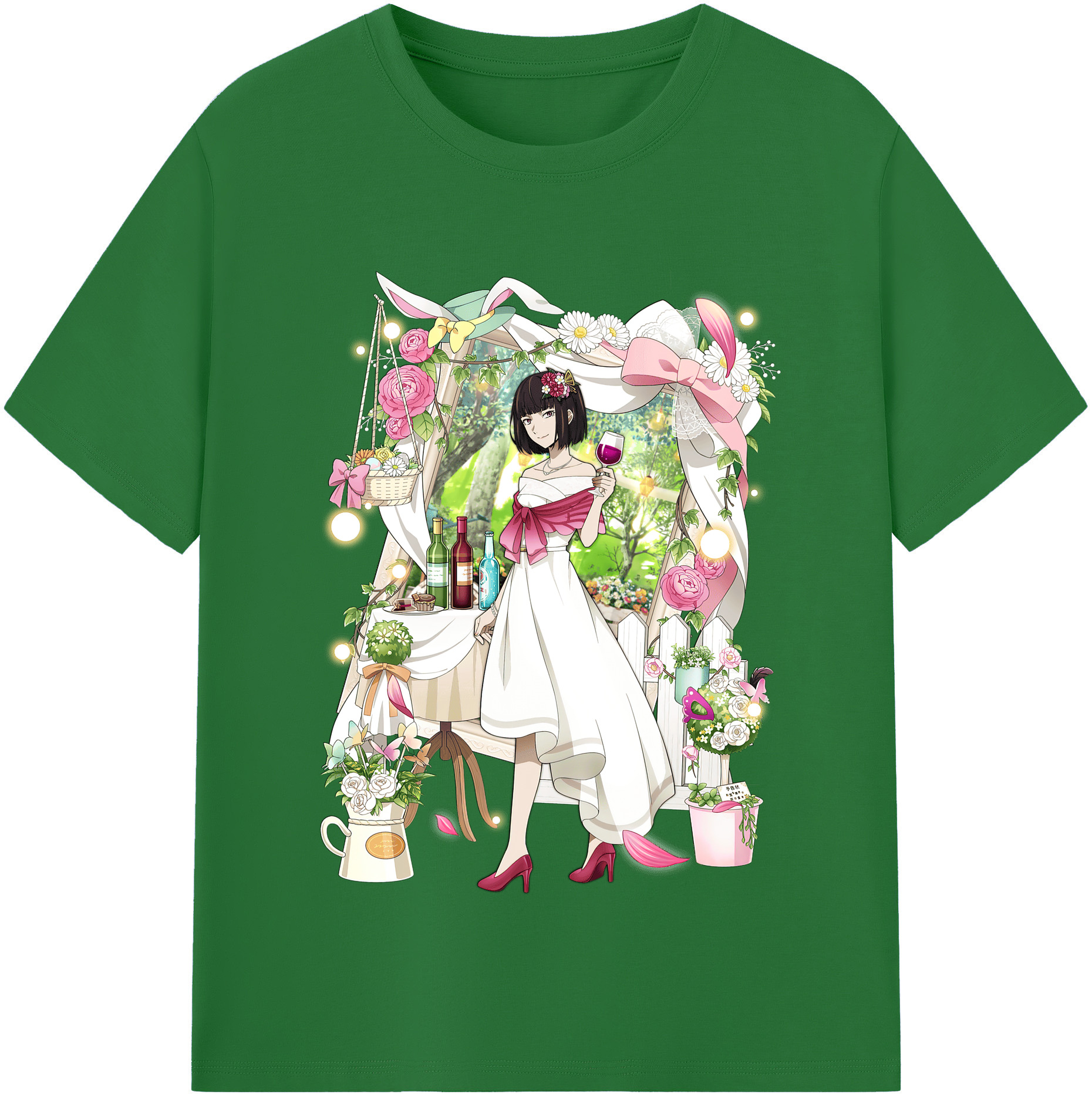 （画像用） 文豪ストレイドッグス Bungo Stray Dogs 綿100％半袖Tシャツ（フロントプリント）