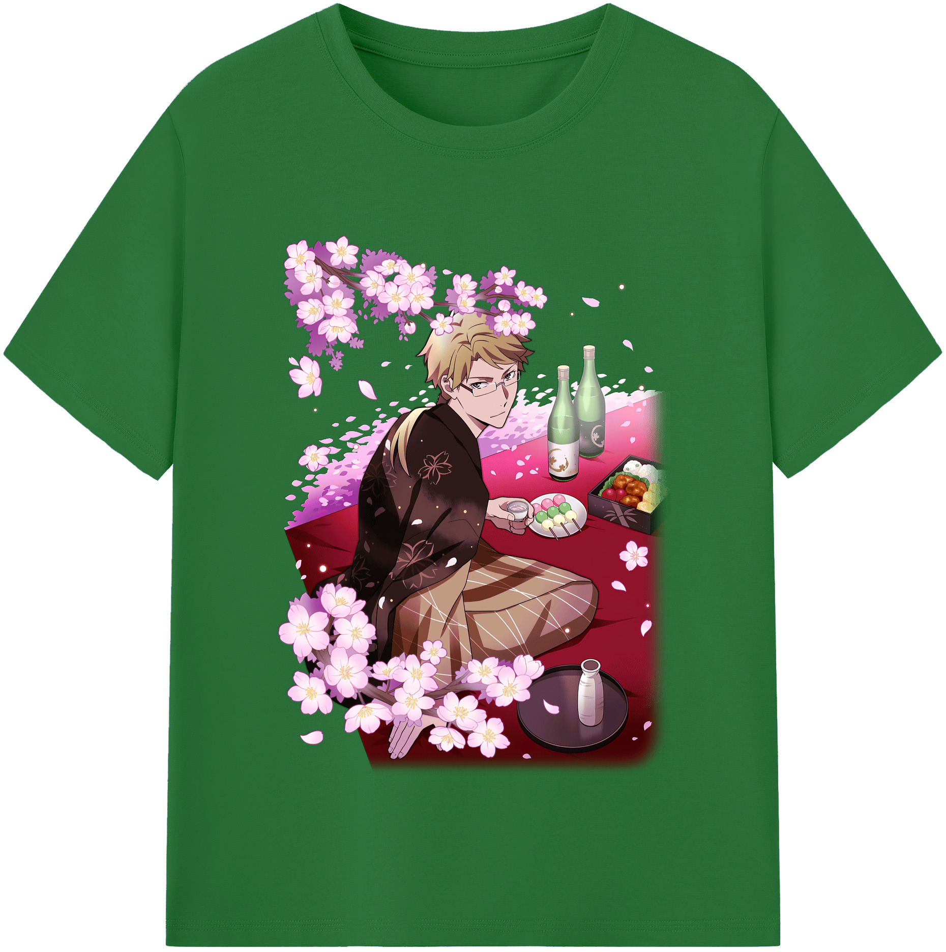 （画像用） 文豪ストレイドッグス Bungo Stray Dogs 綿100％半袖Tシャツ（フロントプリント）