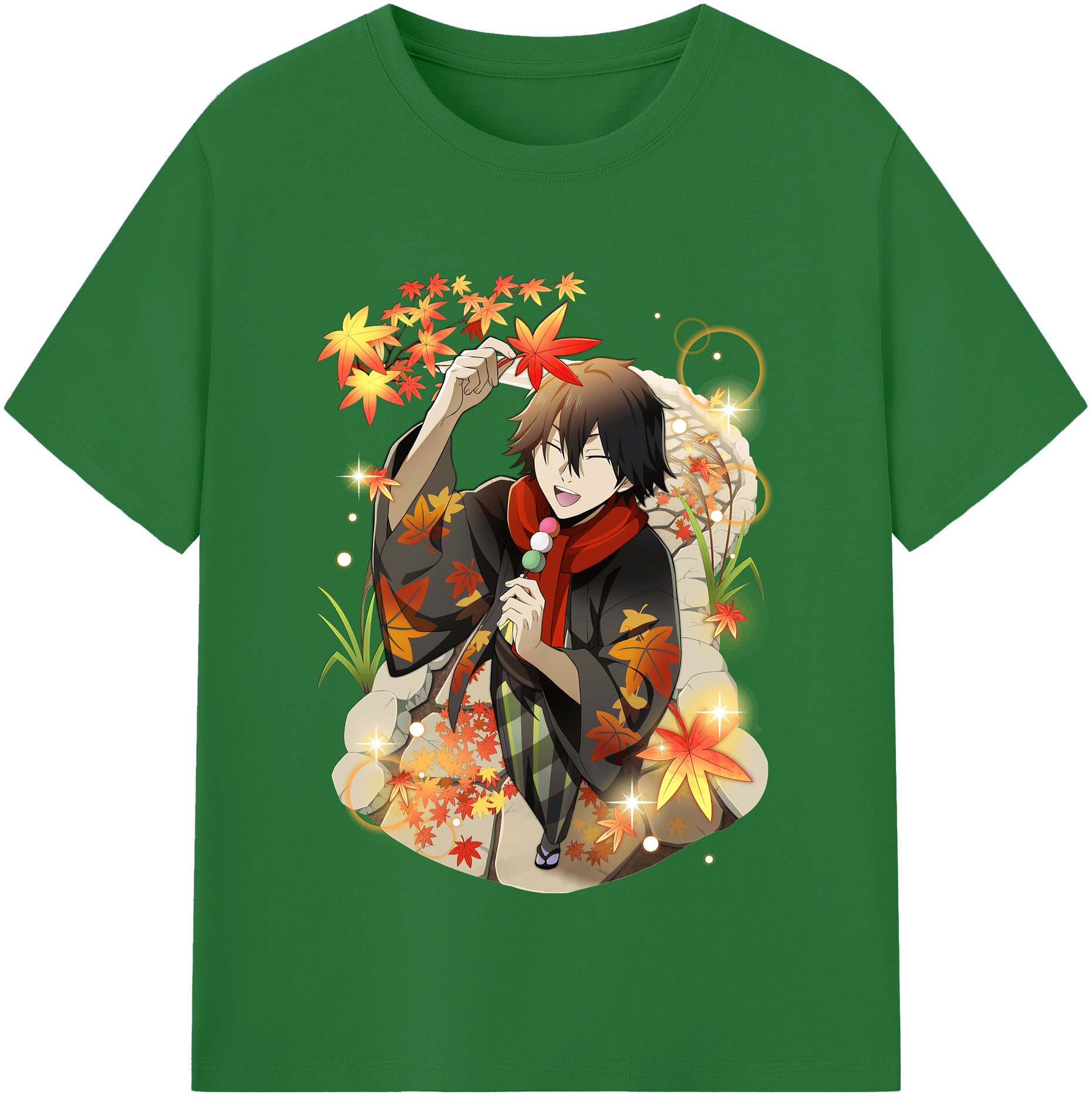 （画像用） 文豪ストレイドッグス Bungo Stray Dogs 綿100％半袖Tシャツ（フロントプリント）