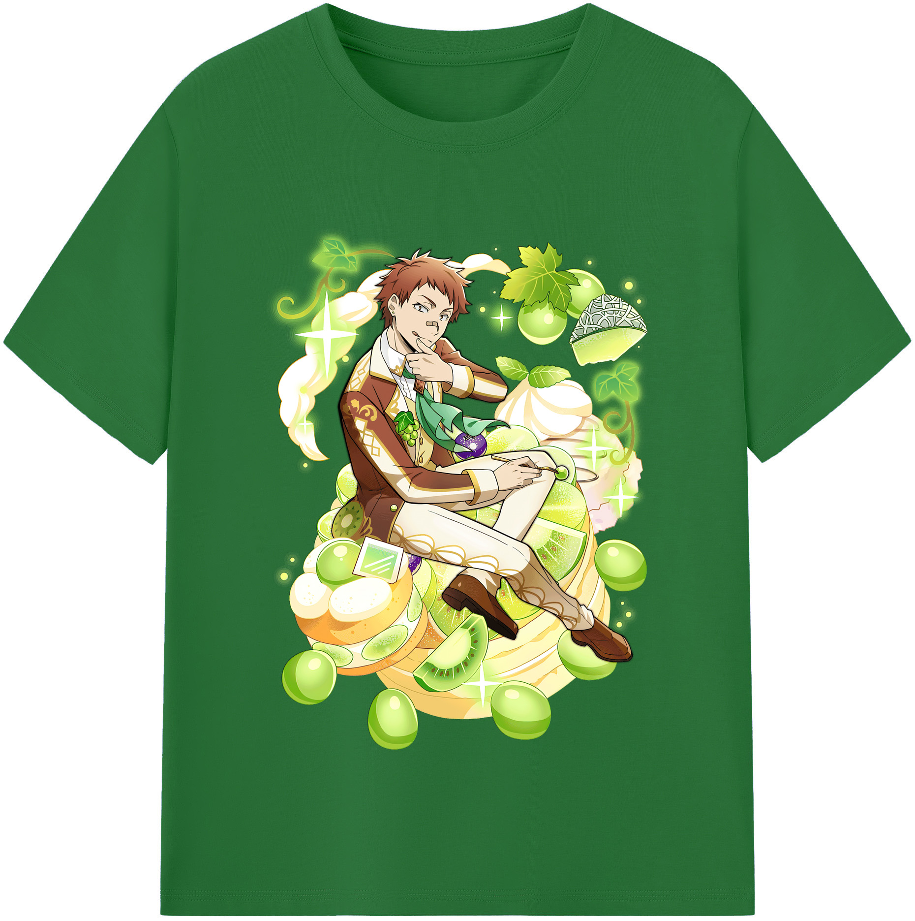 （画像用） 文豪ストレイドッグス Bungo Stray Dogs 綿100％半袖Tシャツ（フロントプリント）