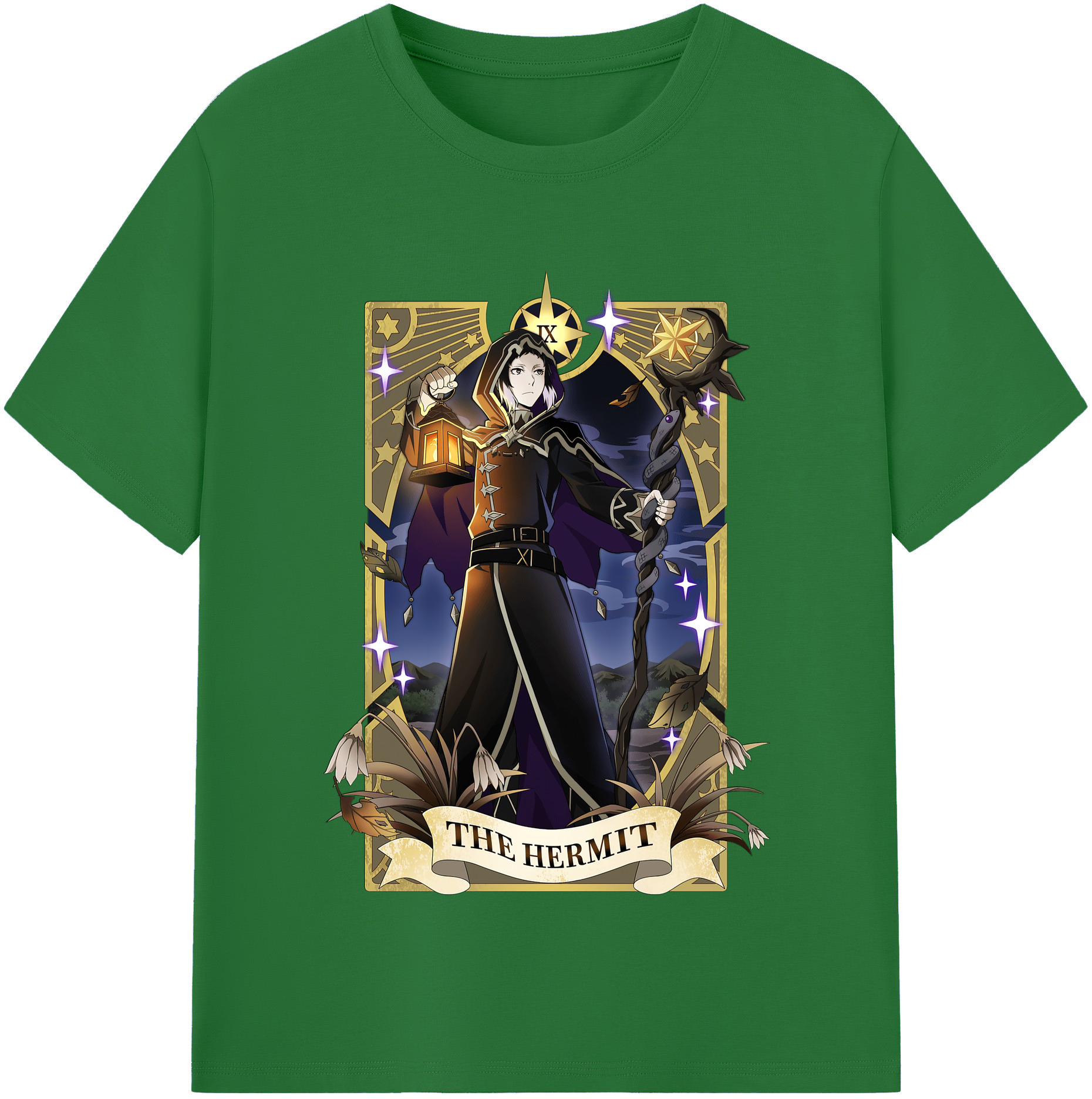 （画像用） 文豪ストレイドッグス Bungo Stray Dogs 綿100％半袖Tシャツ（フロントプリント）