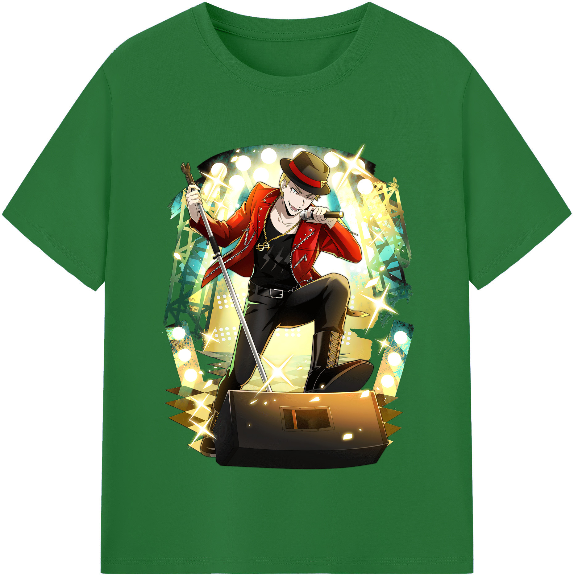 （画像用） 文豪ストレイドッグス Bungo Stray Dogs 綿100％半袖Tシャツ（フロントプリント）