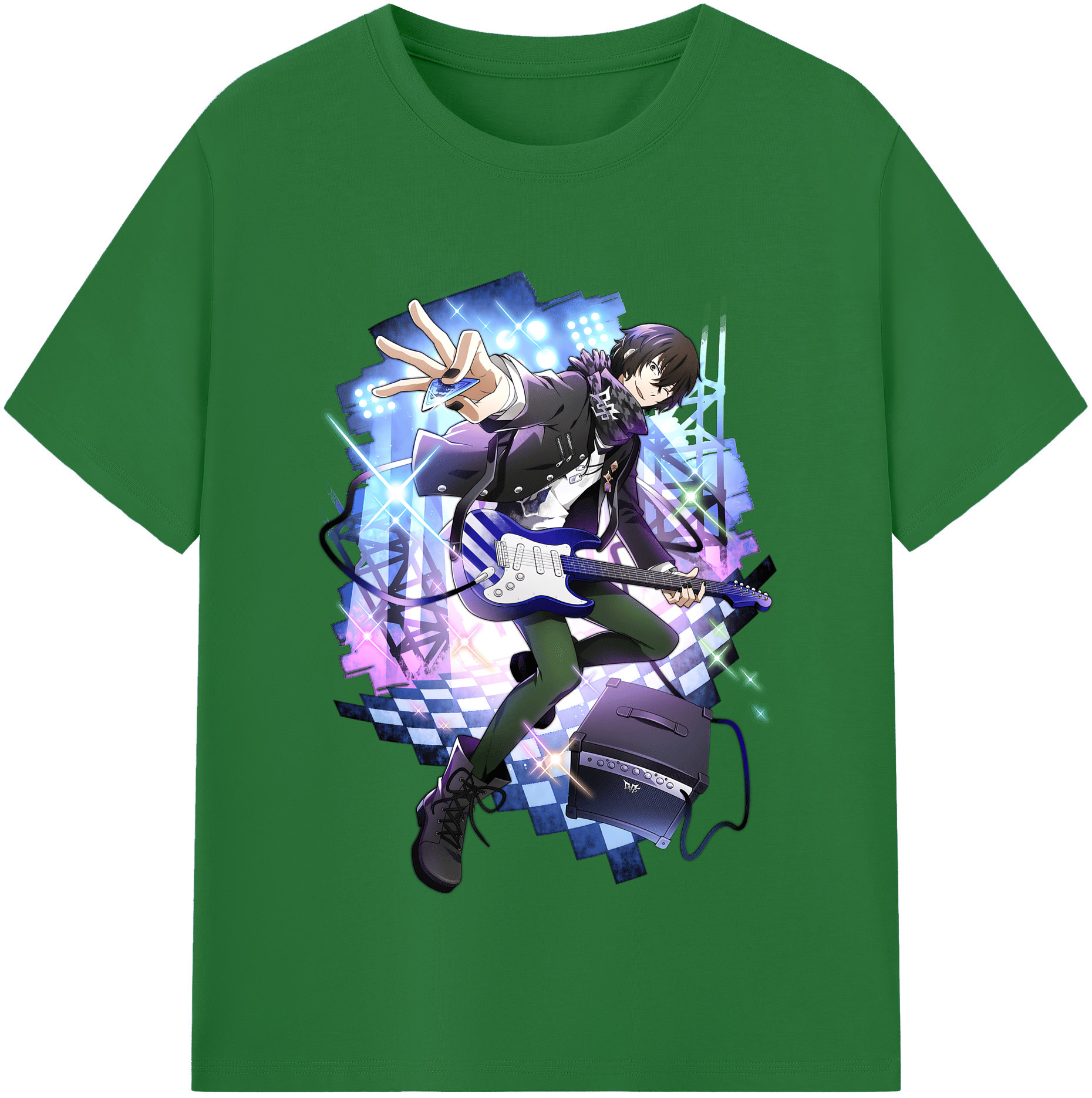 （画像用） 文豪ストレイドッグス Bungo Stray Dogs 綿100％半袖Tシャツ（フロントプリント）