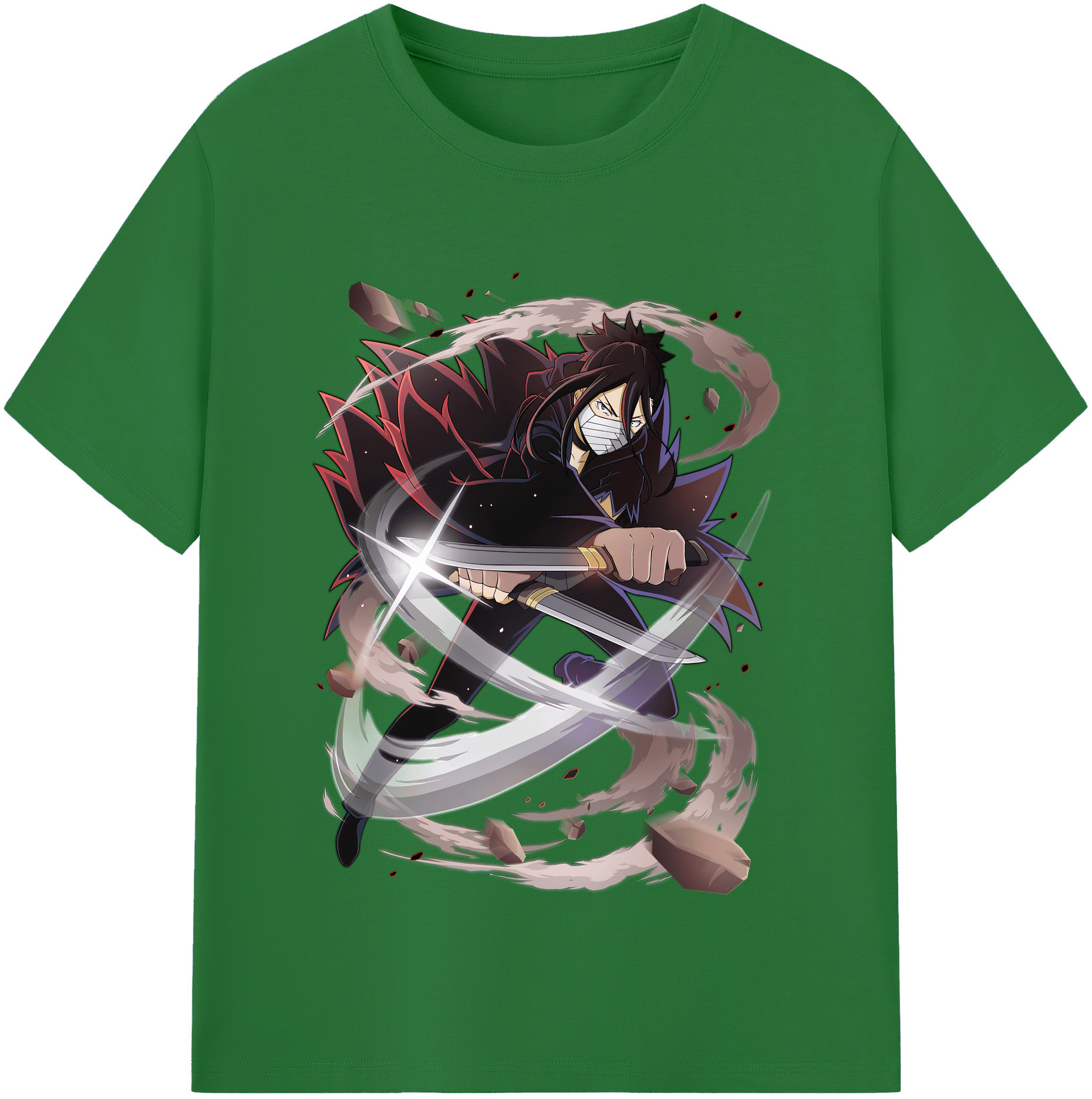 （画像用） 文豪ストレイドッグス Bungo Stray Dogs 綿100％半袖Tシャツ（フロントプリント）