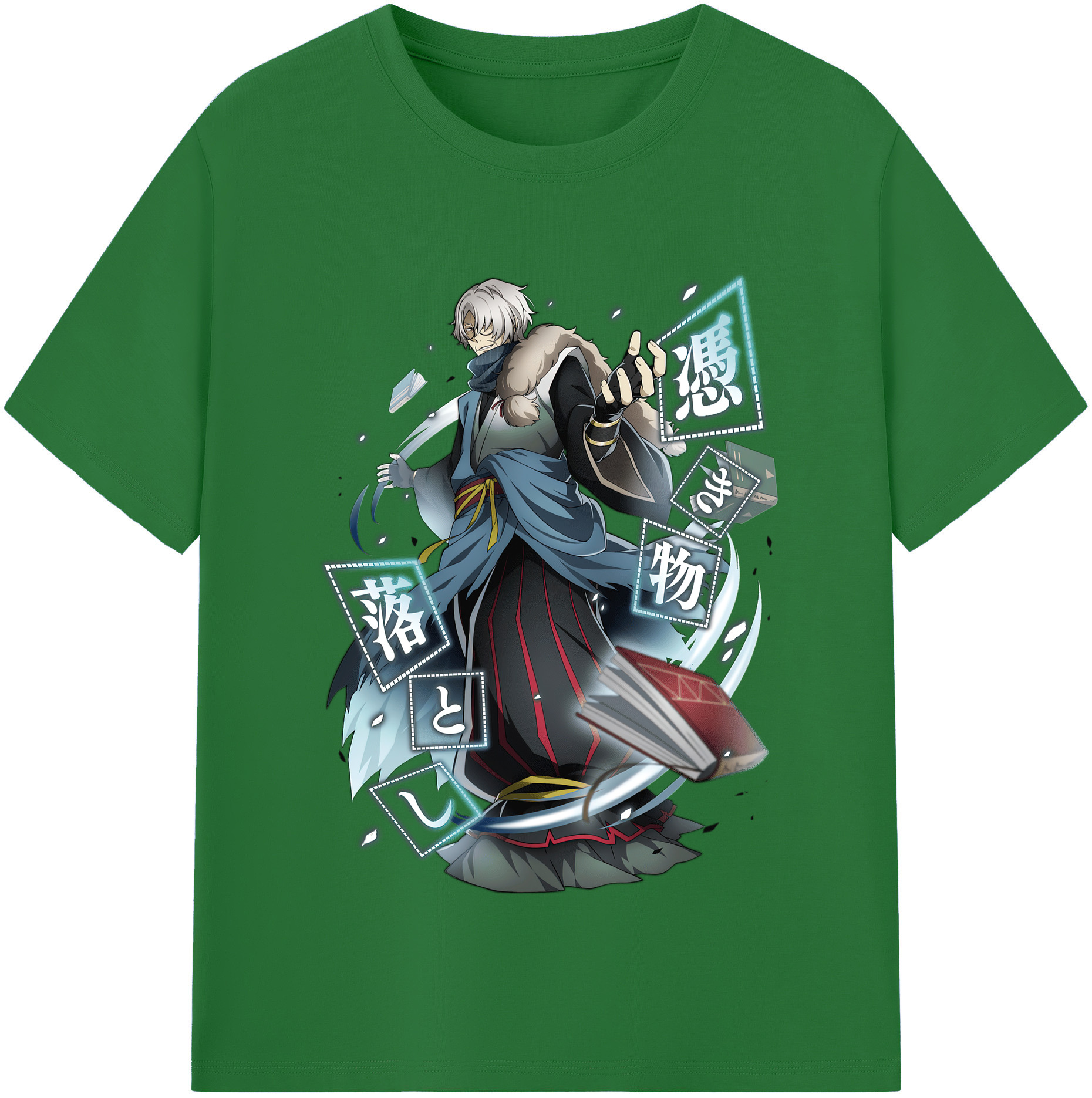 （画像用） 文豪ストレイドッグス Bungo Stray Dogs 綿100％半袖Tシャツ（フロントプリント）