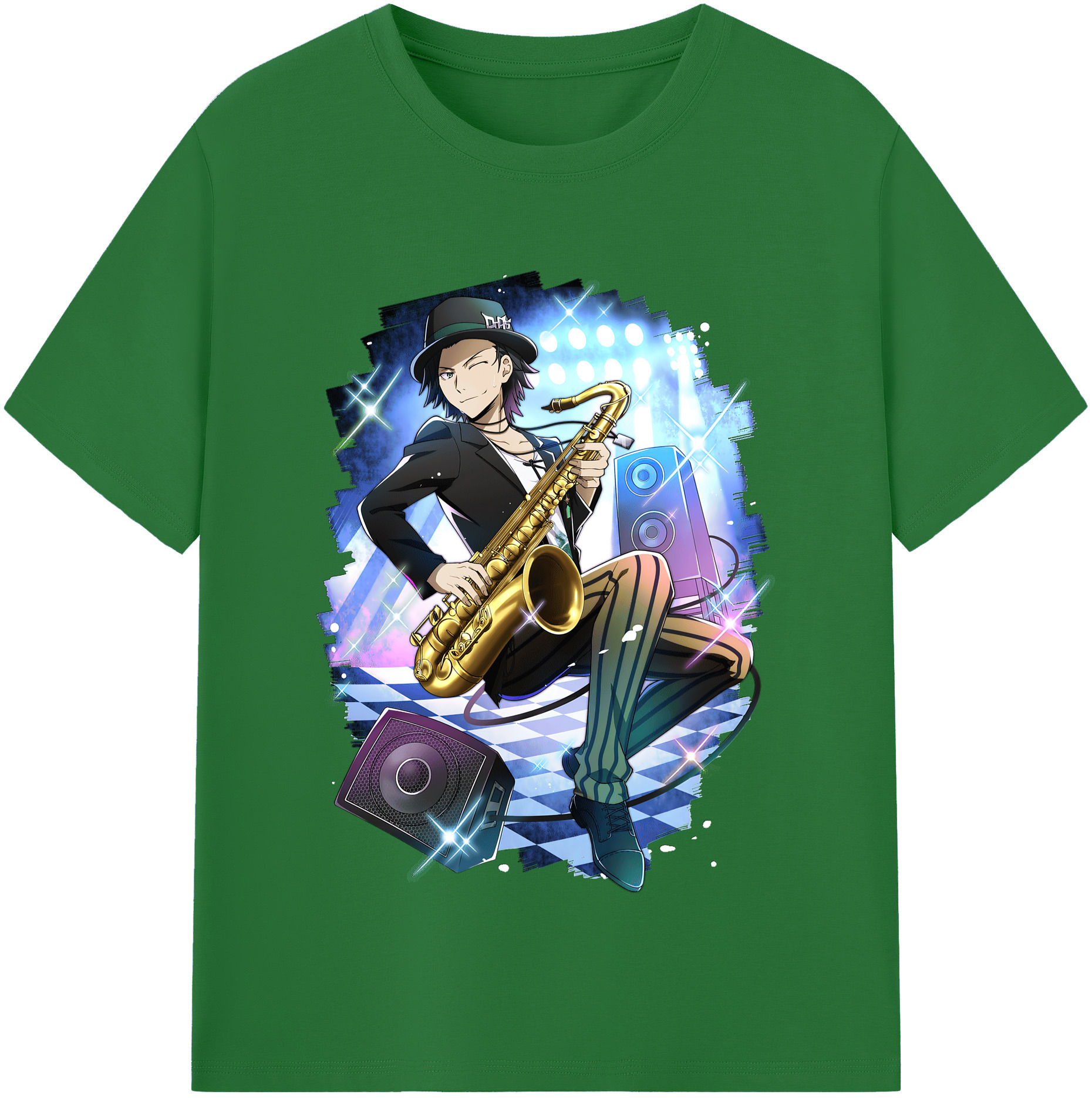 （画像用） 文豪ストレイドッグス Bungo Stray Dogs 綿100％半袖Tシャツ（フロントプリント）