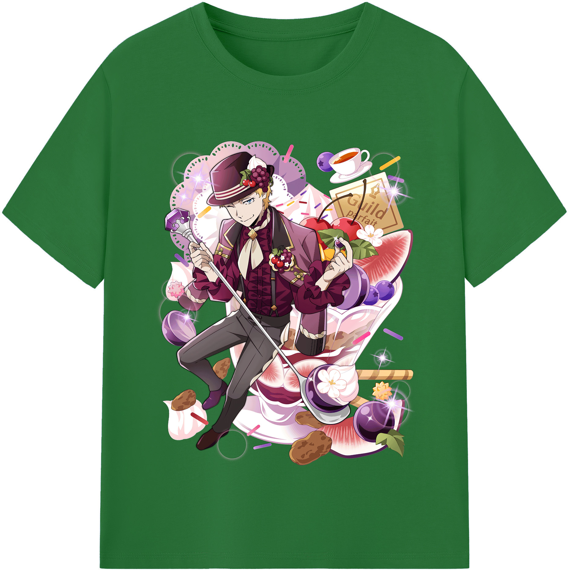 （画像用） 文豪ストレイドッグス Bungo Stray Dogs 綿100％半袖Tシャツ（フロントプリント）