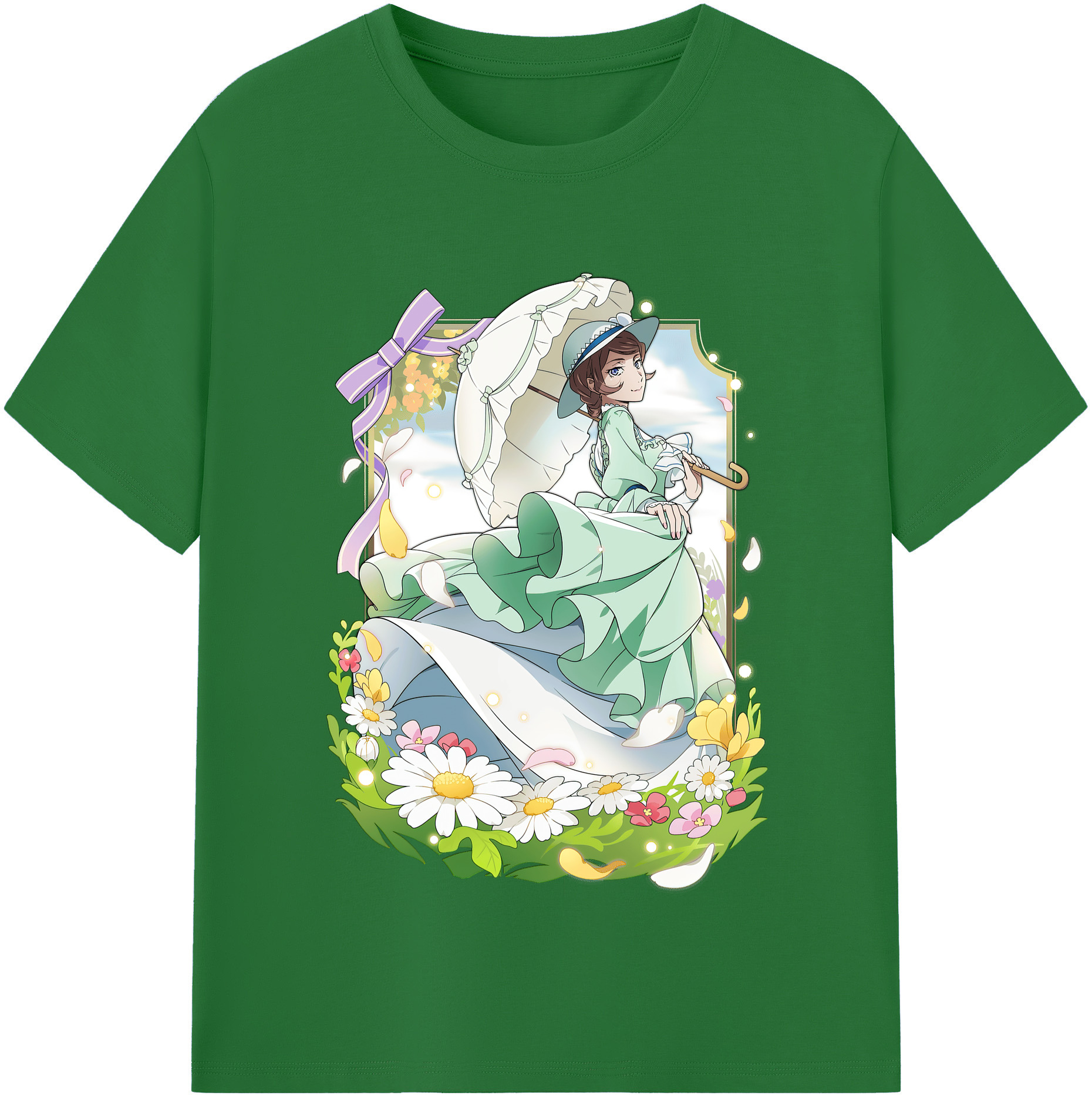 （画像用） 文豪ストレイドッグス Bungo Stray Dogs 綿100％半袖Tシャツ（フロントプリント）