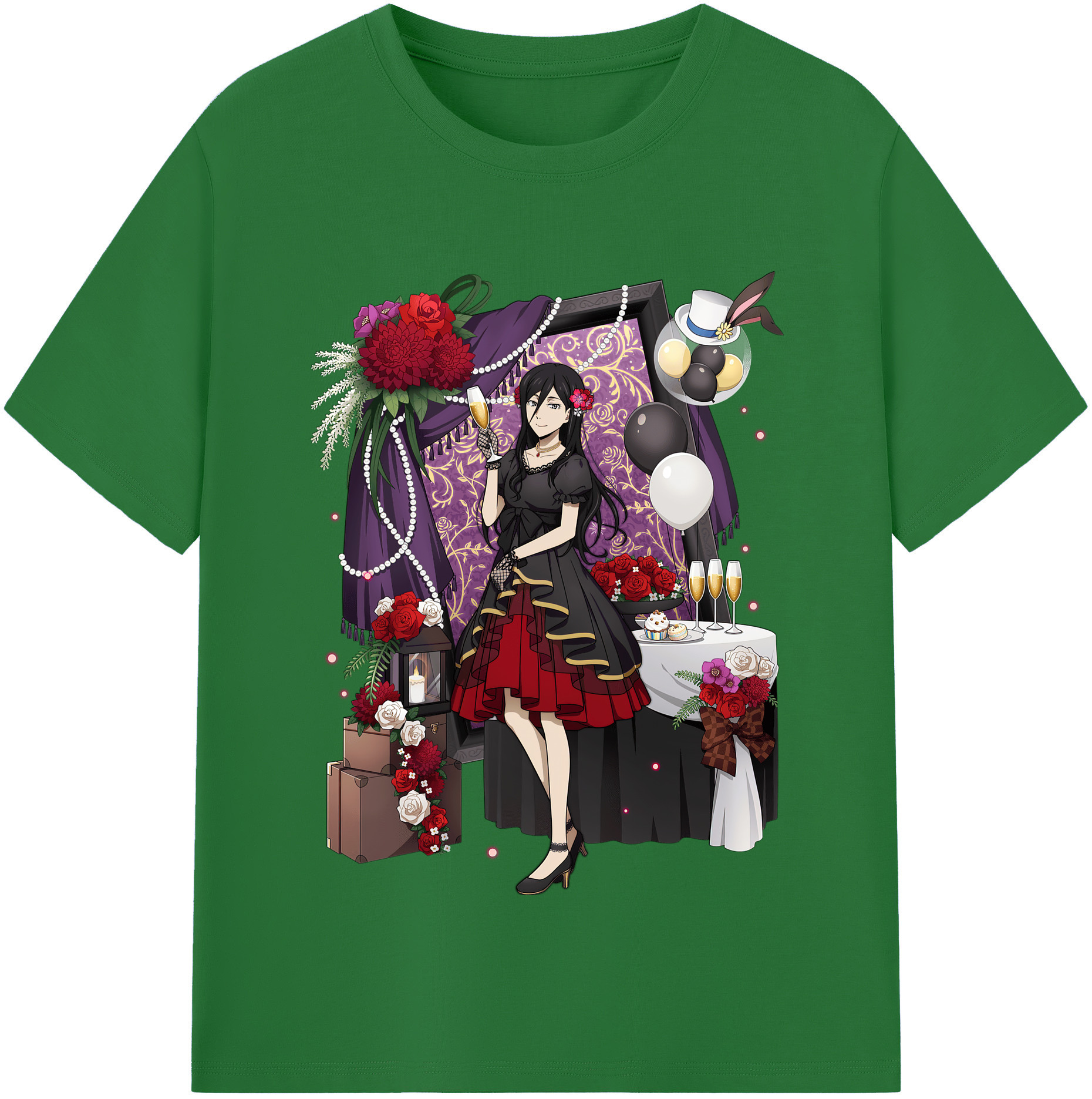 （画像用） 文豪ストレイドッグス Bungo Stray Dogs 綿100％半袖Tシャツ（フロントプリント）