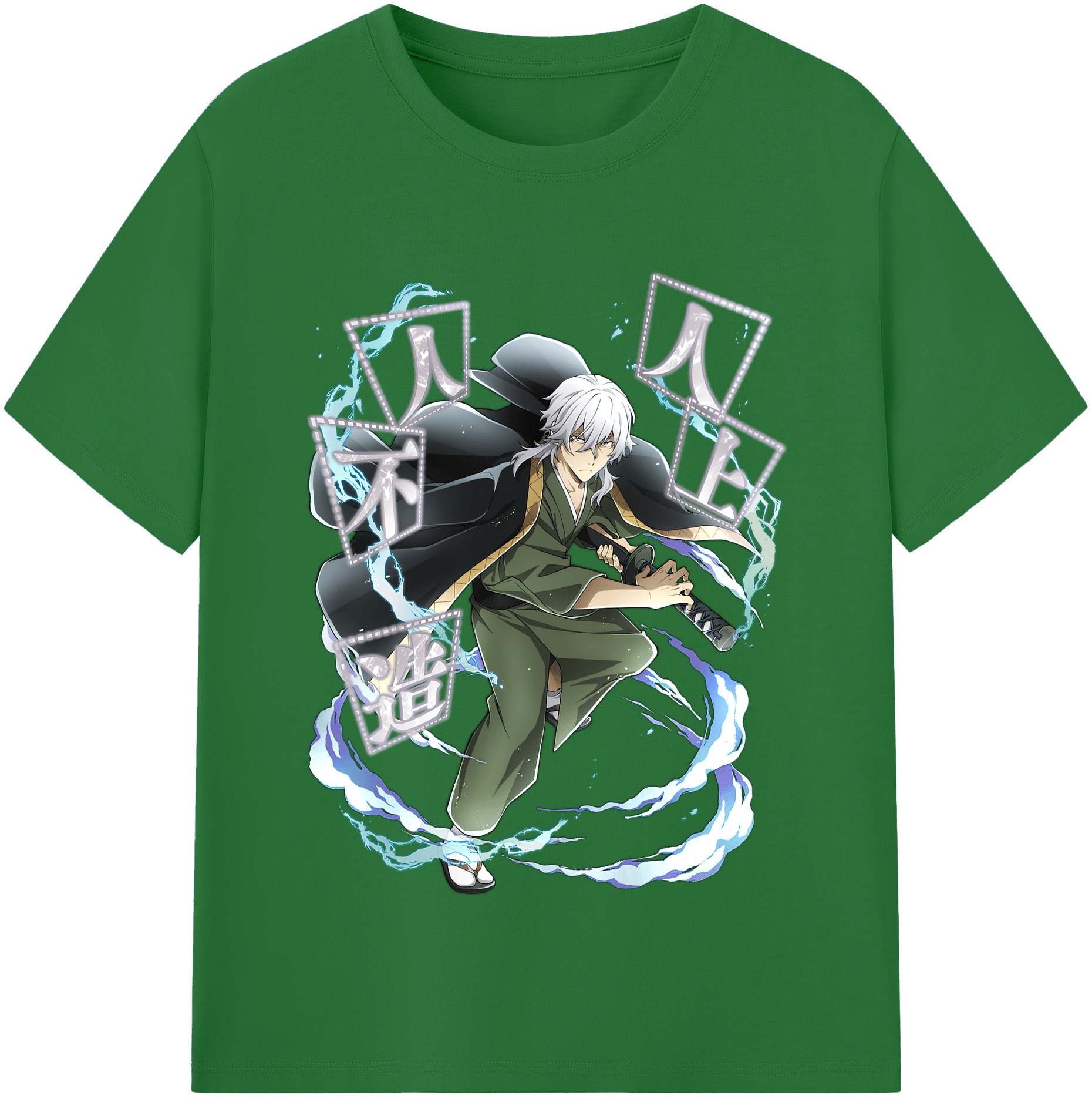 （画像用） 文豪ストレイドッグス Bungo Stray Dogs 綿100％半袖Tシャツ（フロントプリント）