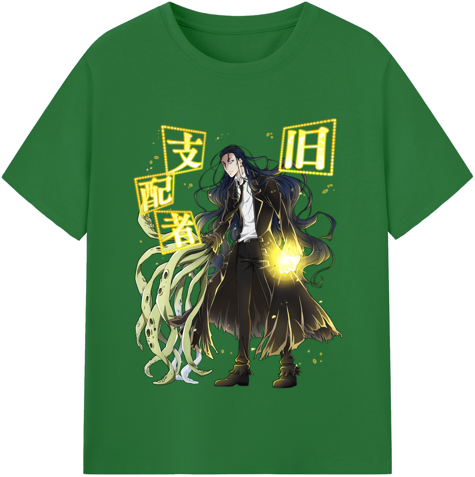 （画像用） 文豪ストレイドッグス Bungo Stray Dogs 綿100％半袖Tシャツ（フロントプリント）