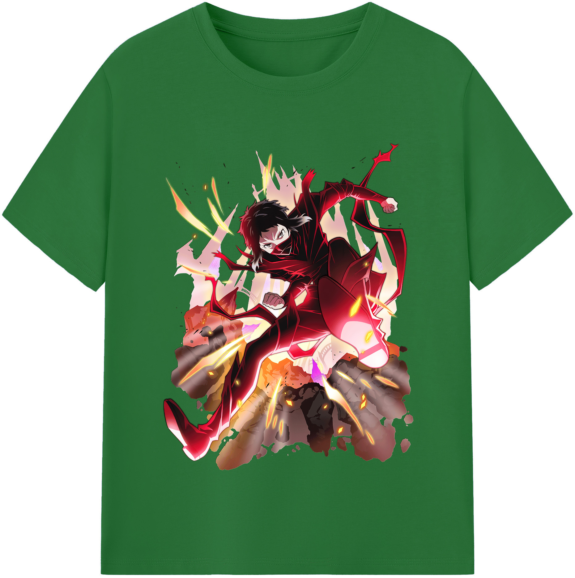 （画像用） 文豪ストレイドッグス Bungo Stray Dogs 綿100％半袖Tシャツ（フロントプリント）