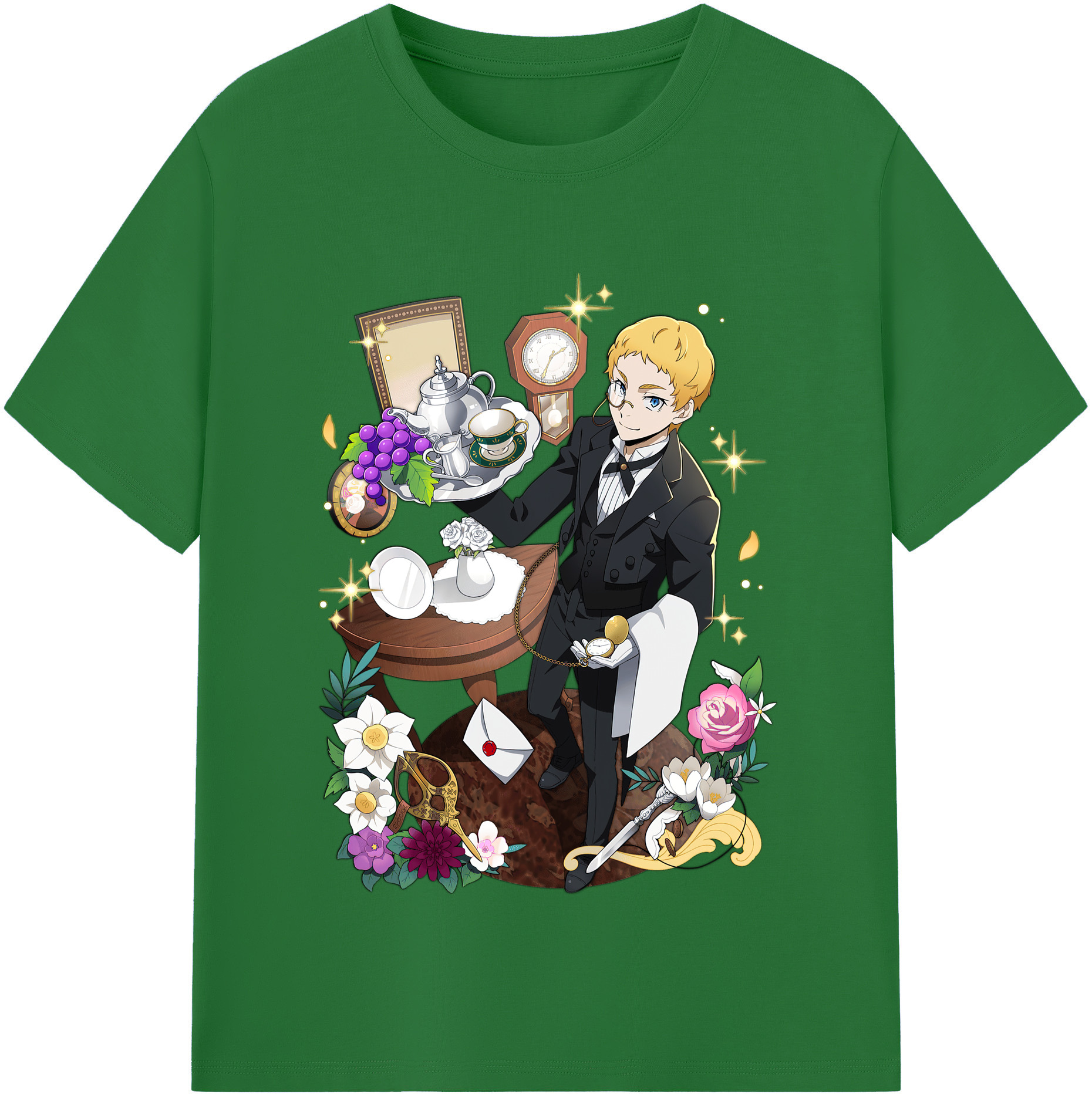 （画像用） 文豪ストレイドッグス Bungo Stray Dogs 綿100％半袖Tシャツ（フロントプリント）